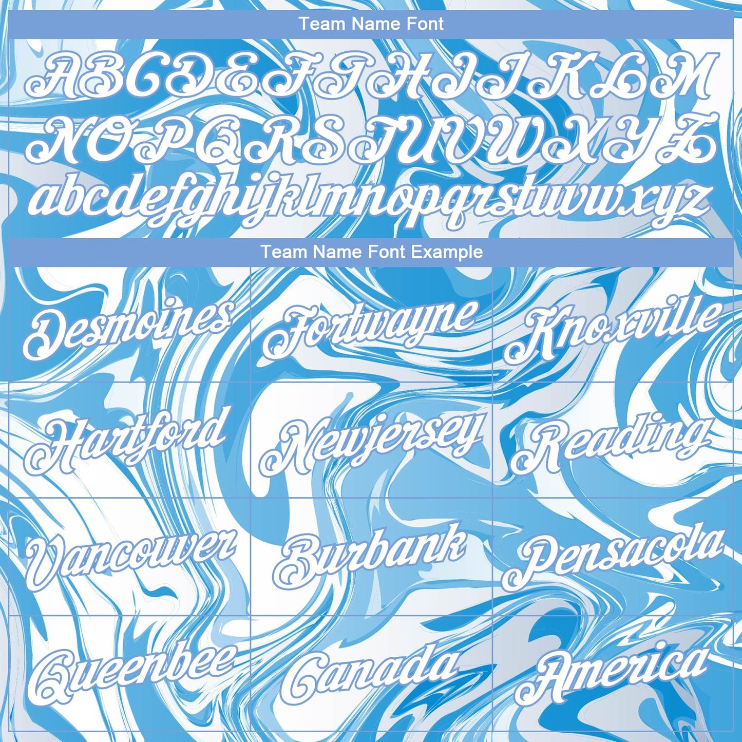 Custom 3D Pattern Design Abstract Ocean With Waves Fluid Art Long Sleeve Performance T-Shirt view 3