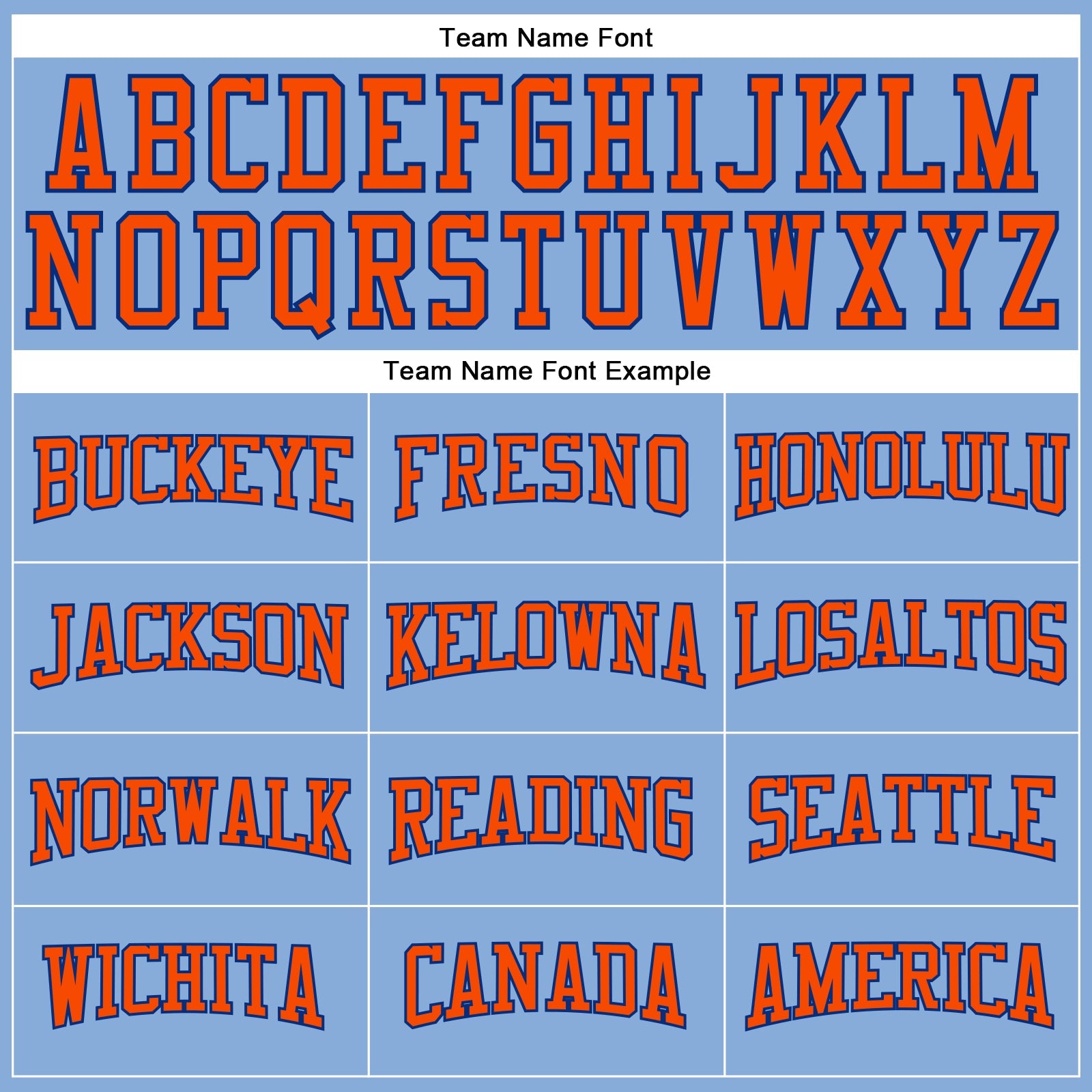 Custom Light Blue Orange-Royal Long Sleeve Performance T-Shirt view 4