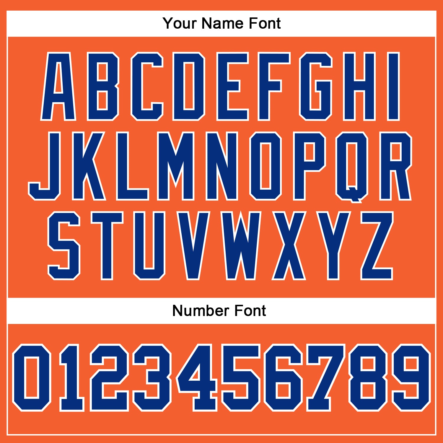Custom Orange Royal-White Long Sleeve Performance T-Shirt view 5