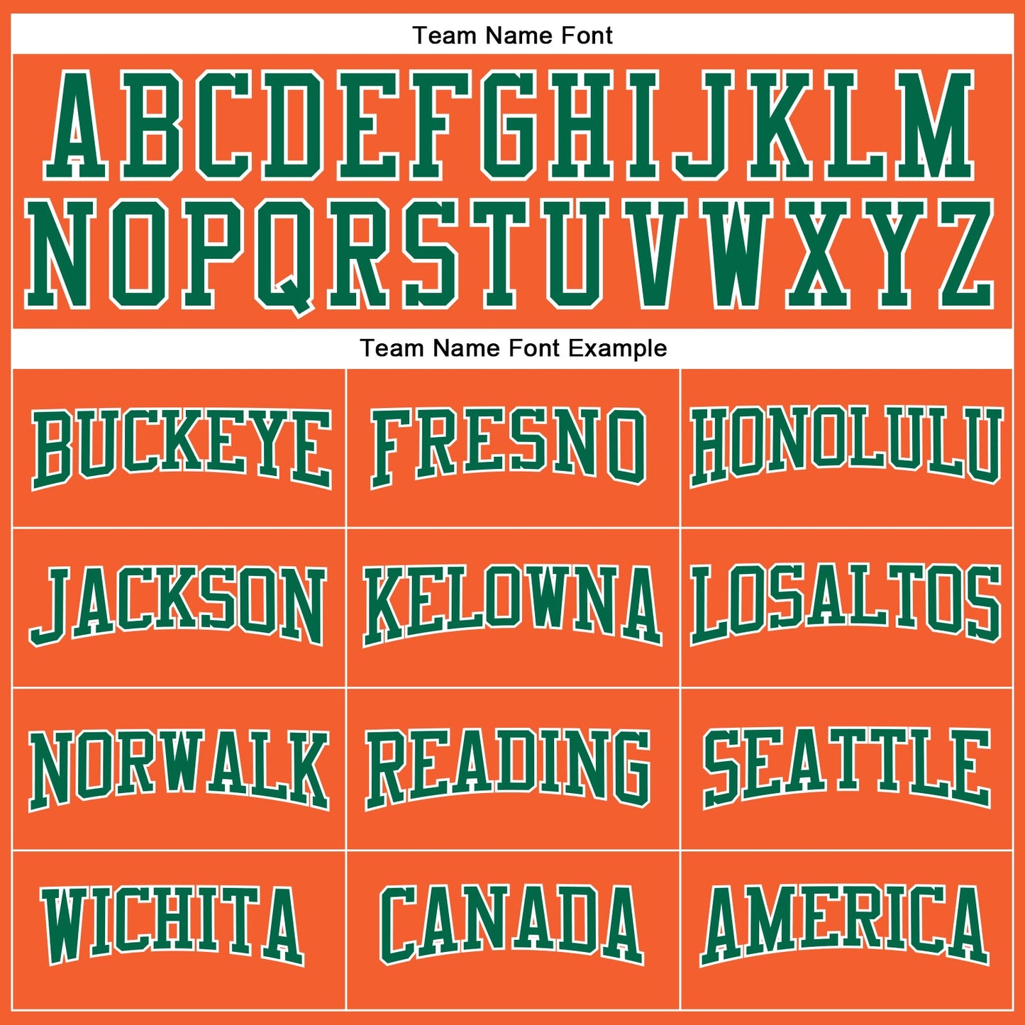 Custom Orange Kelly Green-White Long Sleeve Performance T-Shirt view 4