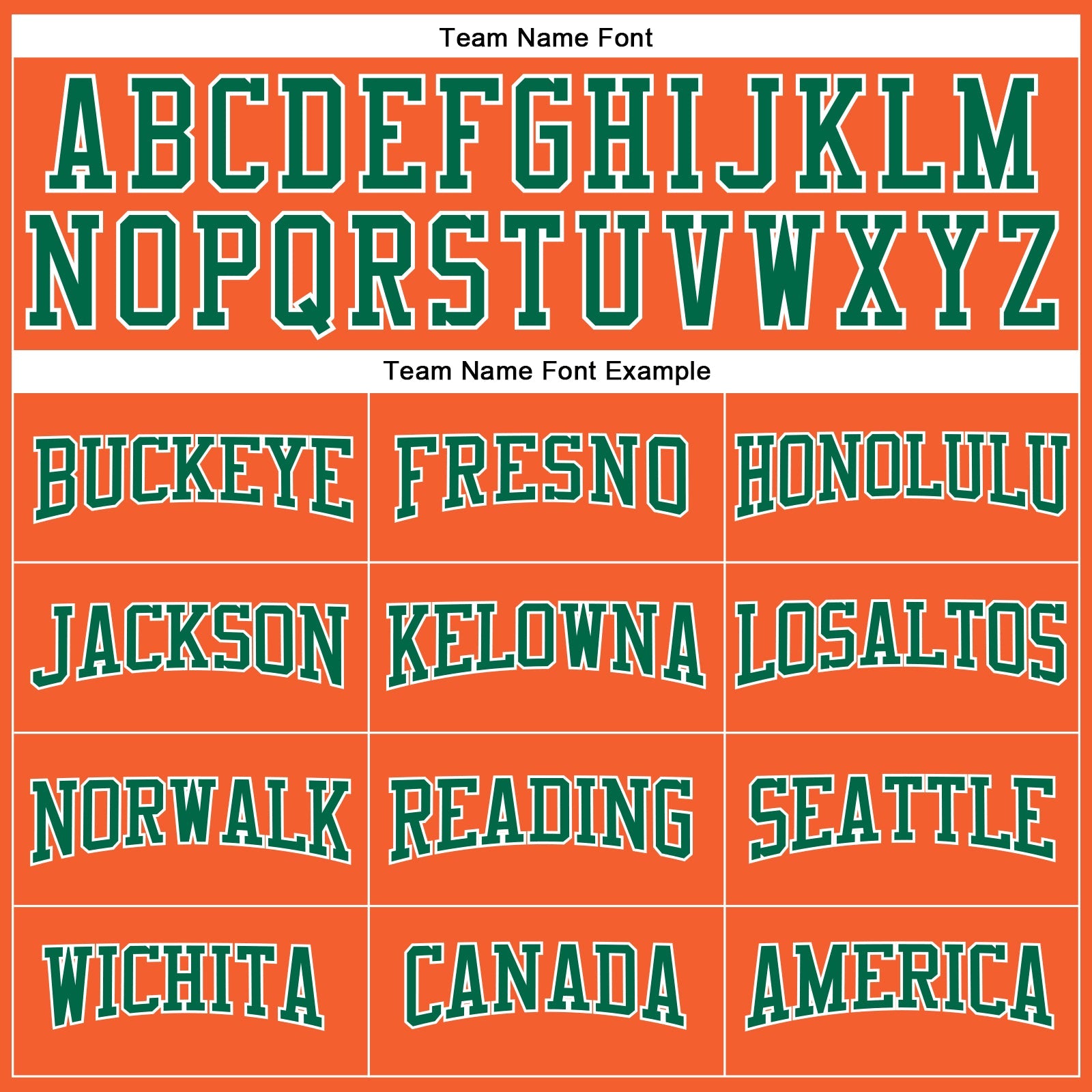 Custom Orange Kelly Green-White Long Sleeve Performance T-Shirt view 4