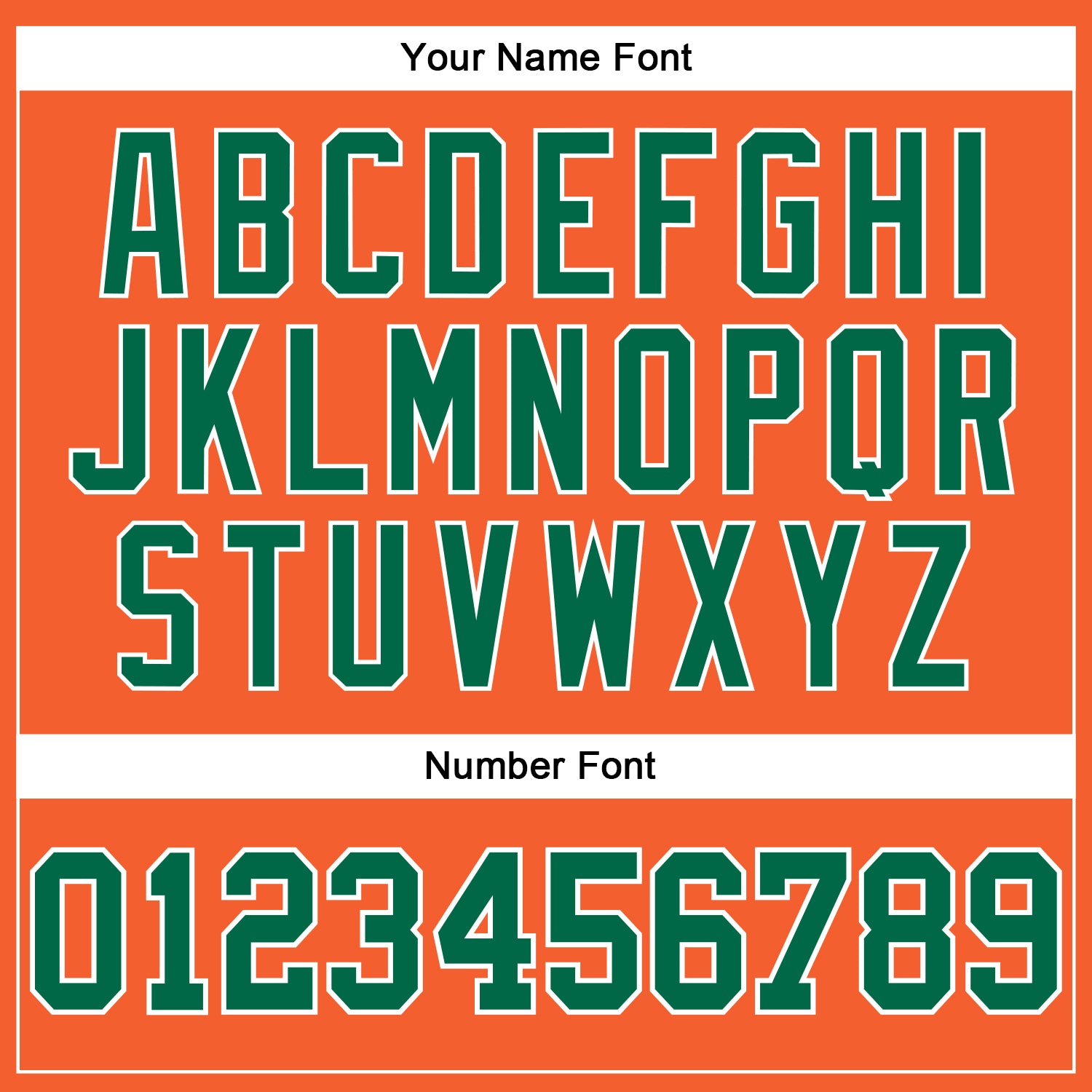 Custom Orange Kelly Green-White Long Sleeve Performance T-Shirt view 5