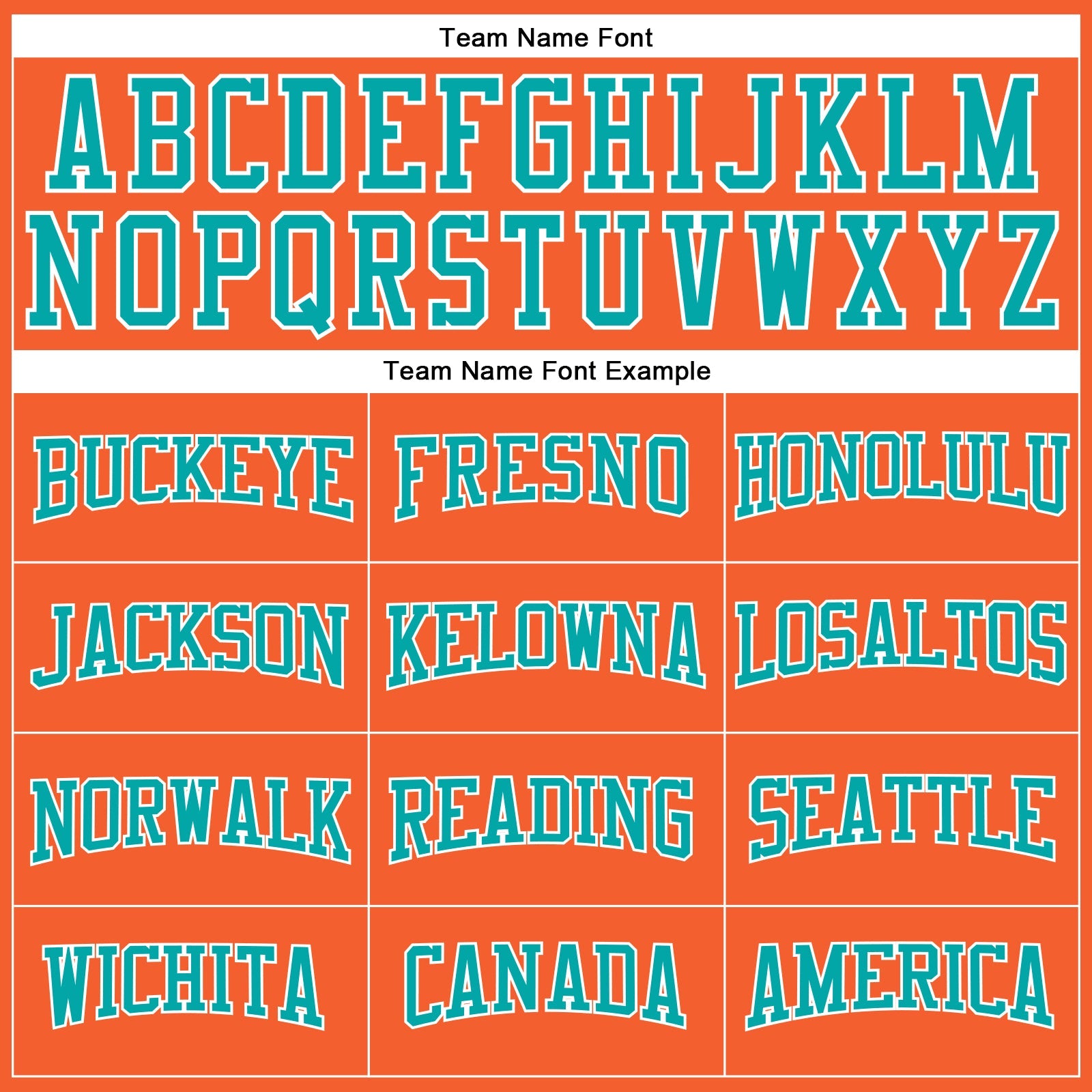 Custom Orange Aqua-White Long Sleeve Performance T-Shirt view 4