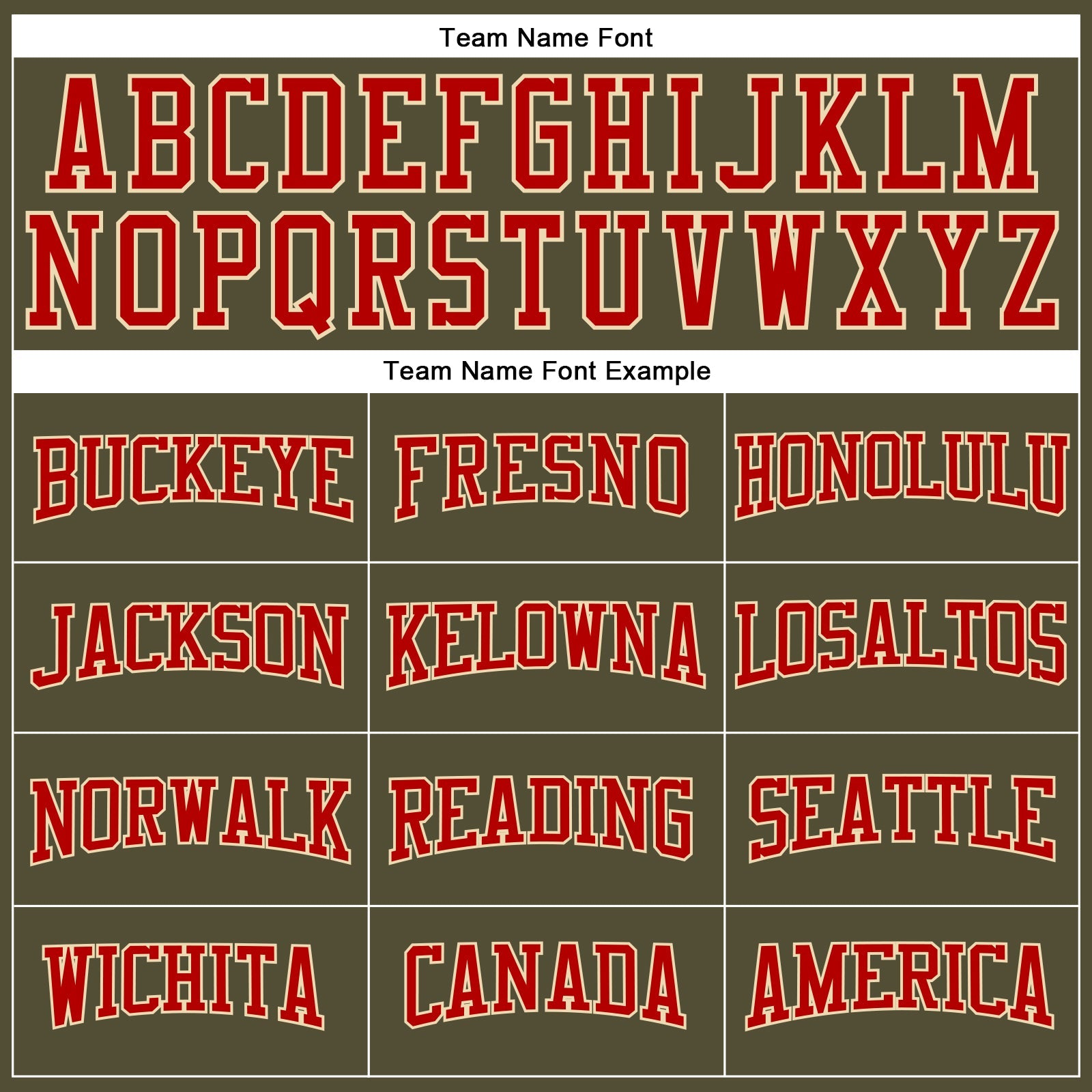 Custom Olive Red-Cream Long Sleeve Performance Salute To Service T-Shirt view 4