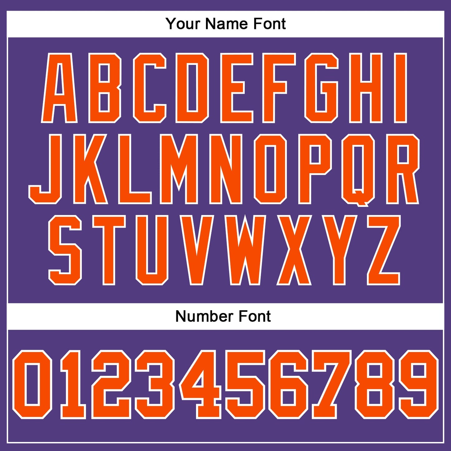 Custom Purple Orange-White Long Sleeve Performance T-Shirt view 5