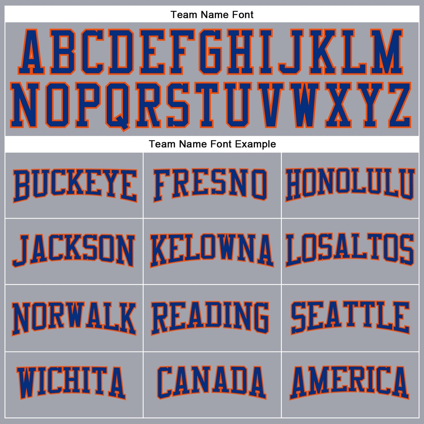 Custom Gray Royal-Orange Long Sleeve Performance T-Shirt view 4