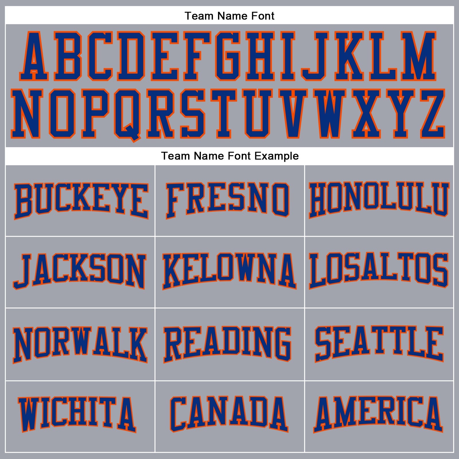 Custom Gray Royal-Orange Long Sleeve Performance T-Shirt view 4