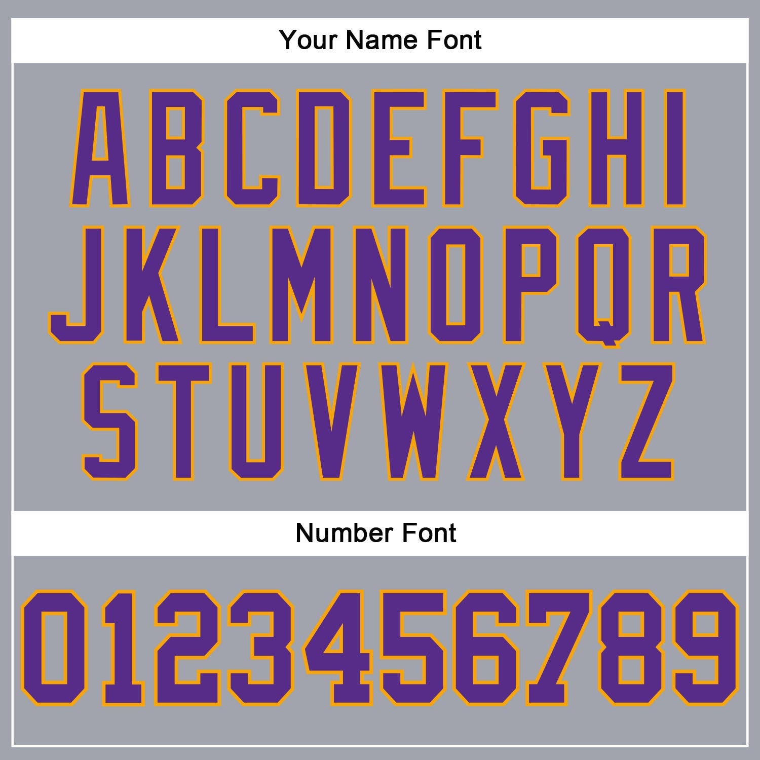 Custom Gray Purple-Gold Long Sleeve Performance T-Shirt view 5