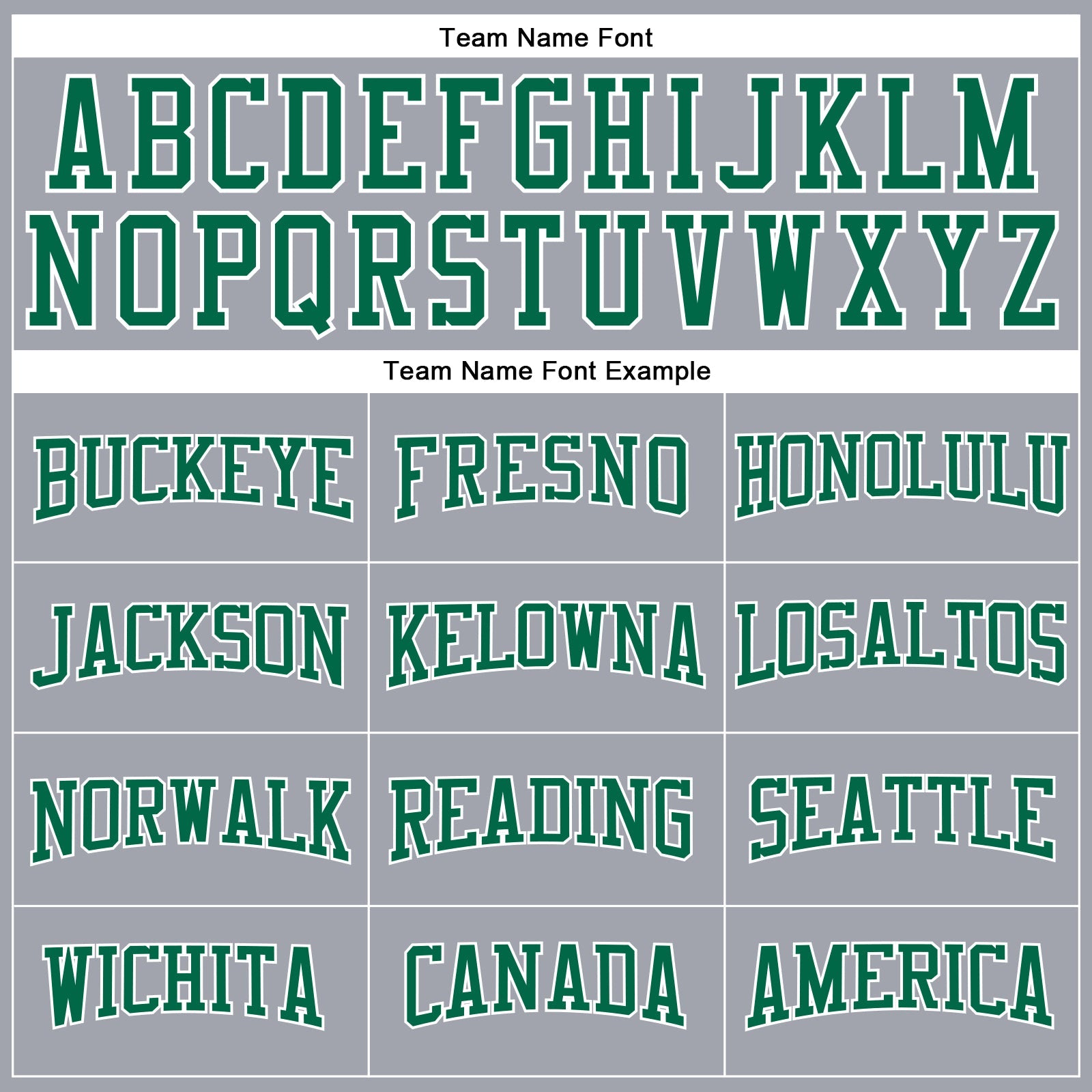 Custom Gray Kelly Green-White Long Sleeve Performance T-Shirt view 4