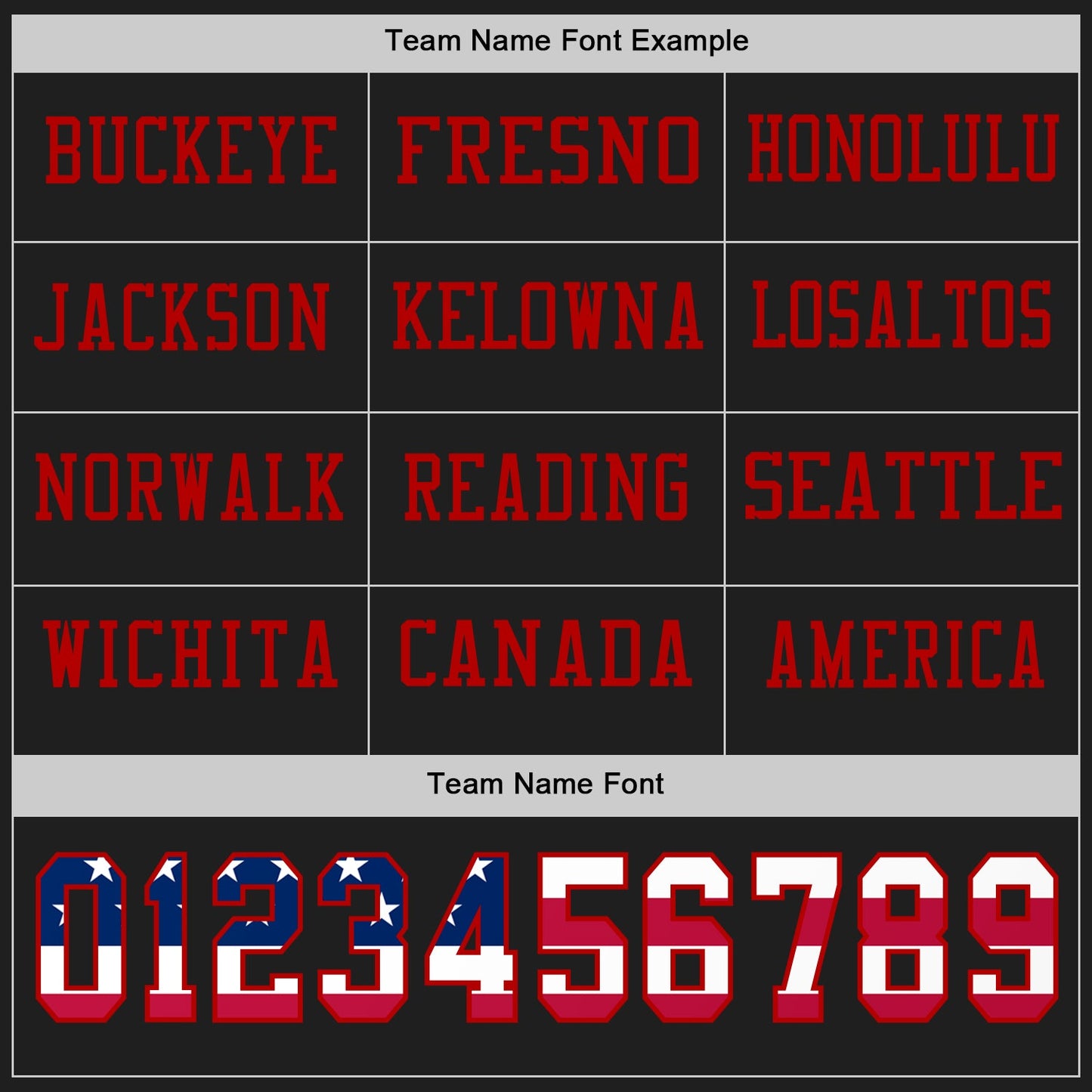 Custom Black USA Flag-Red Long Sleeve Authentic Football Jersey view 3