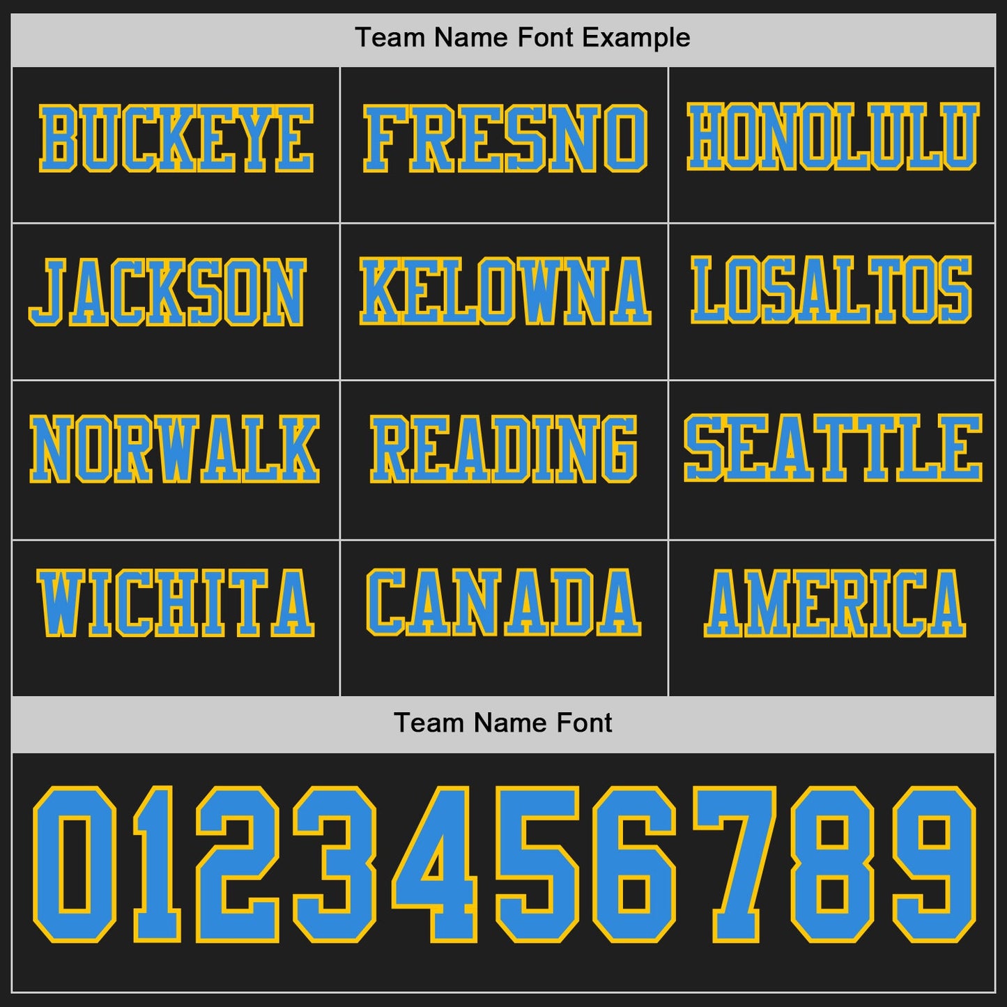 Custom Black Powder Blue-Yellow Long Sleeve Authentic Football Jersey view 3