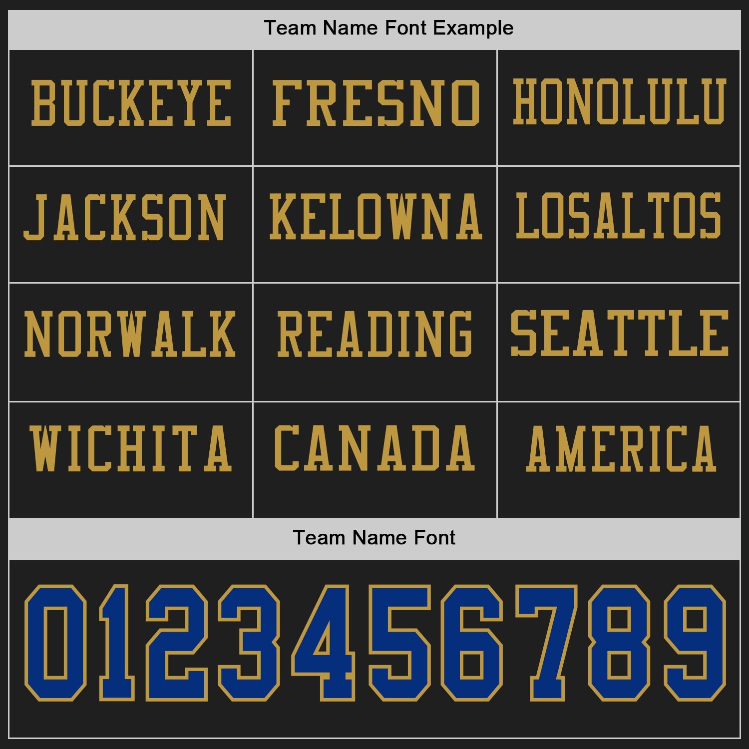 Custom Black Royal-Old Gold Long Sleeve Authentic Football Jersey view 3