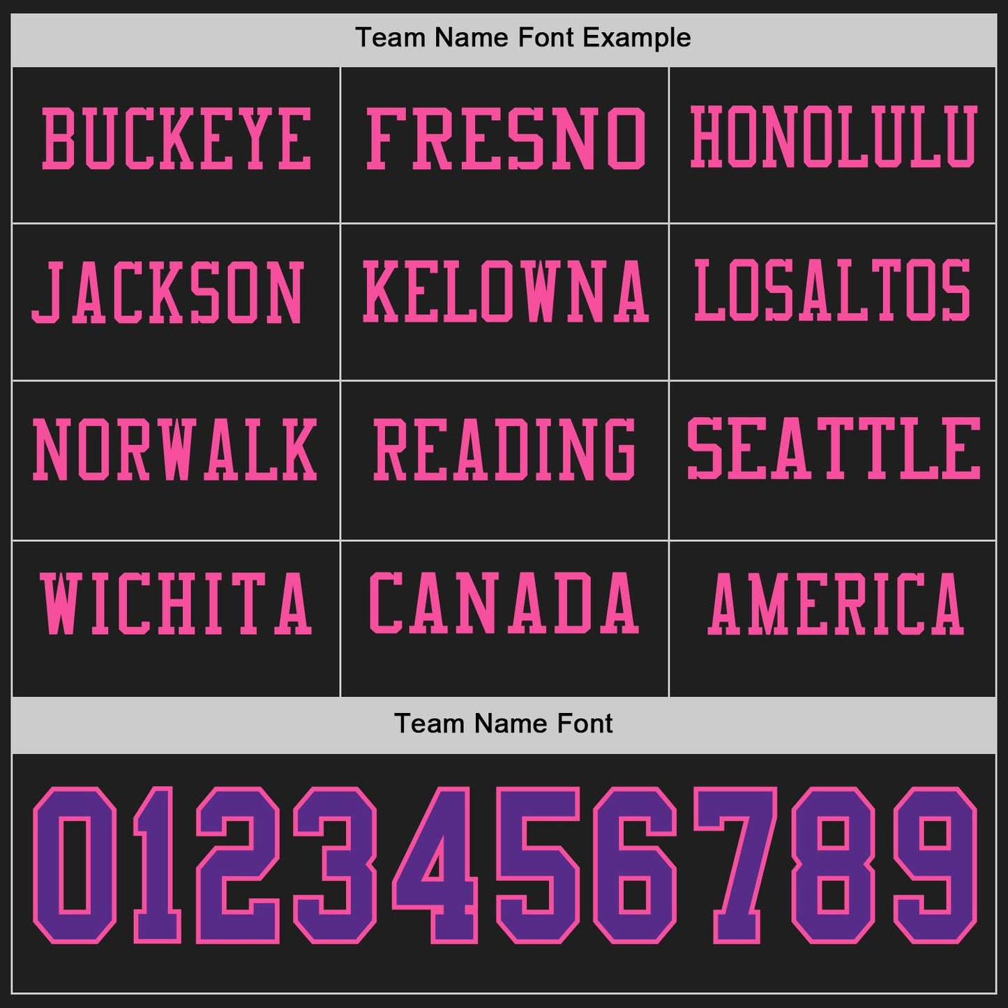 Custom Black Purple-Pink Long Sleeve Authentic Football Jersey view 3