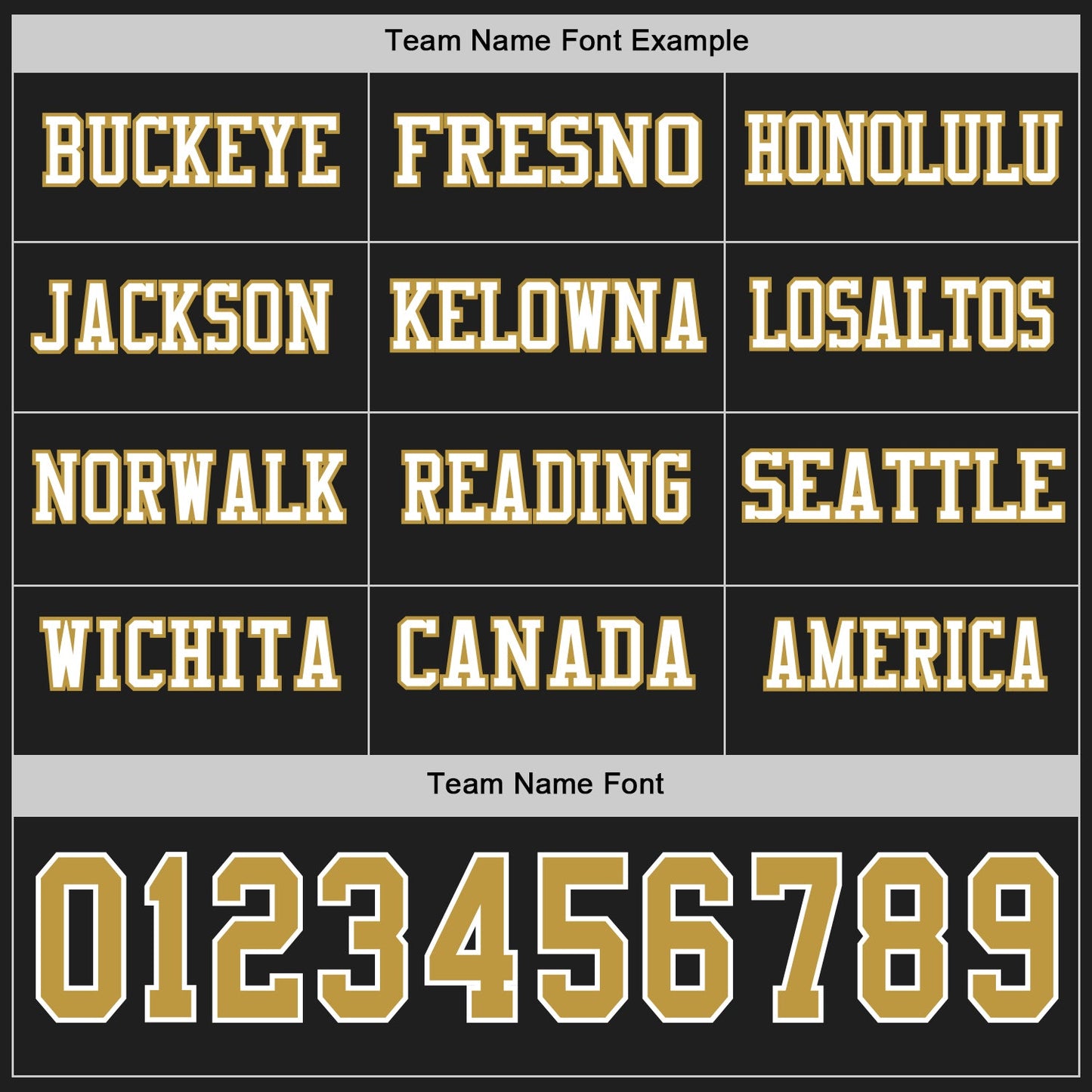 Custom Black Old Gold-White Long Sleeve Authentic Football Jersey view 3