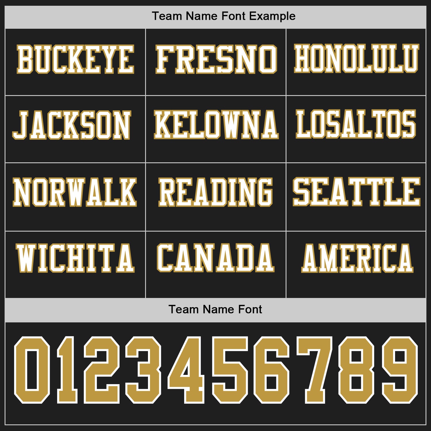 Custom Black Old Gold-White Long Sleeve Authentic Football Jersey view 3
