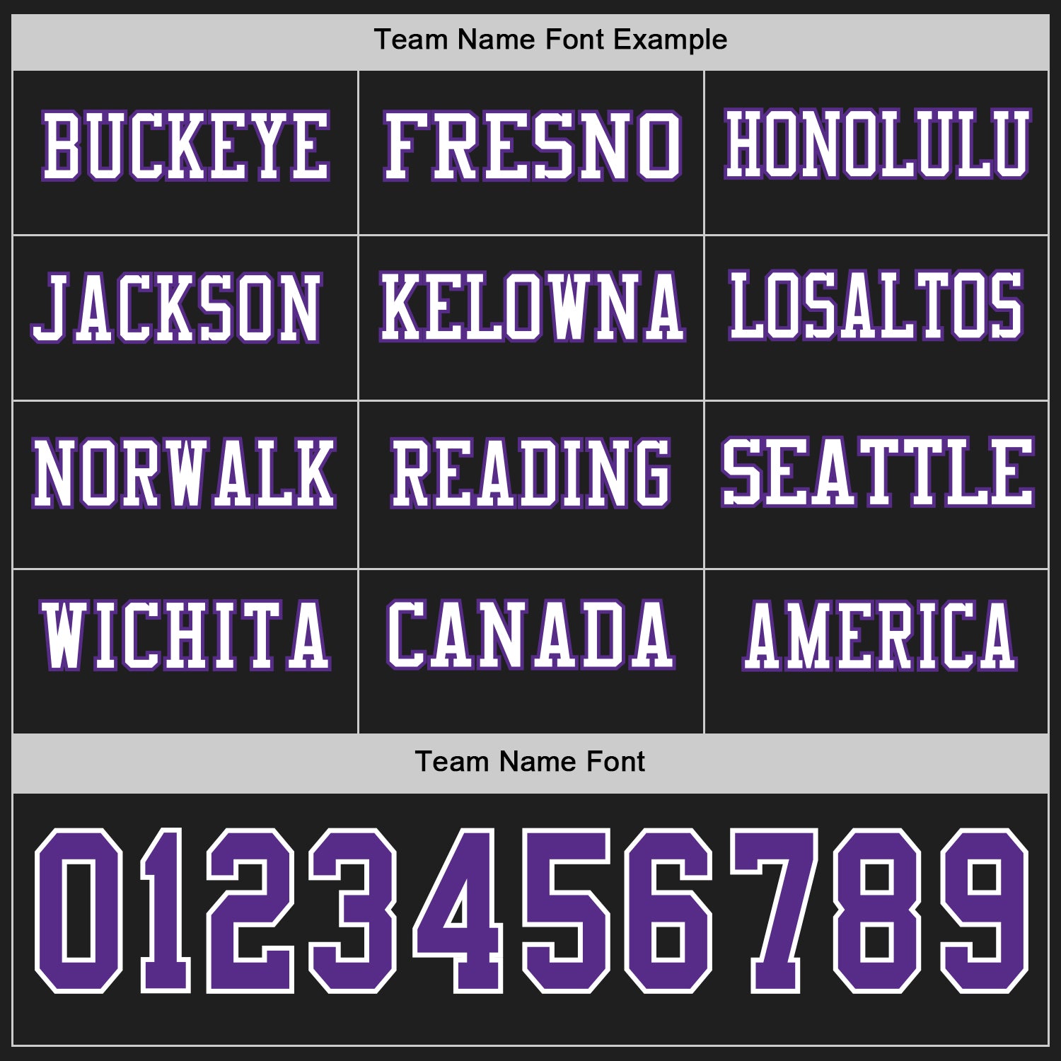 Custom Black Purple-White Long Sleeve Authentic Football Jersey view 3