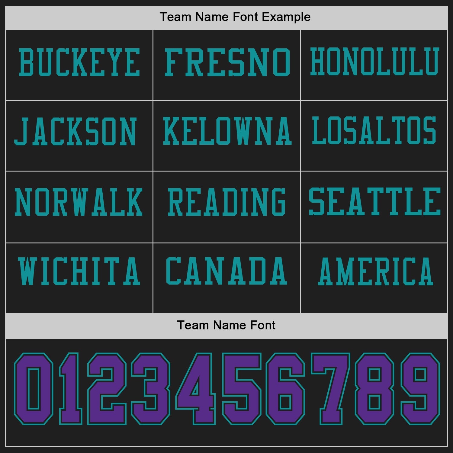 Custom Black Purple-Teal Long Sleeve Authentic Football Jersey view 3