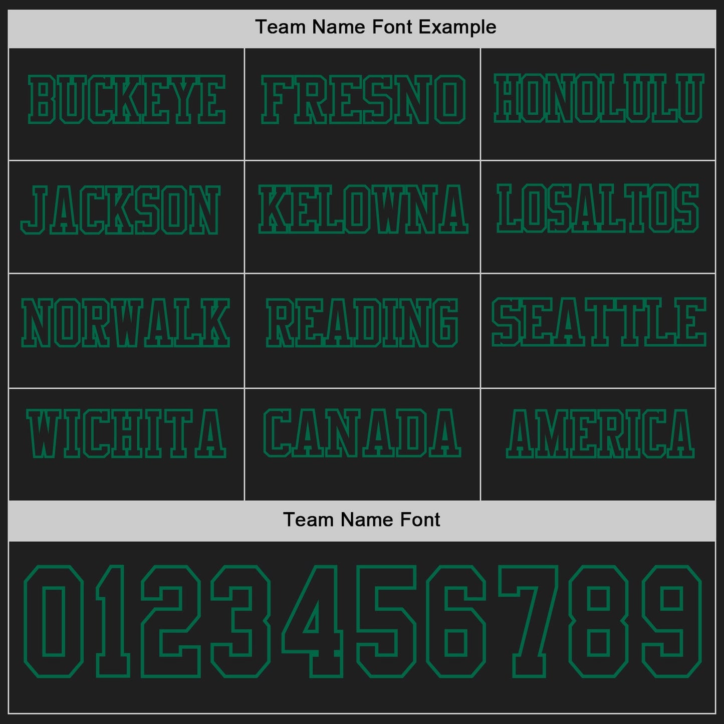 Custom Black Kelly Green Long Sleeve Authentic Football Jersey view 3