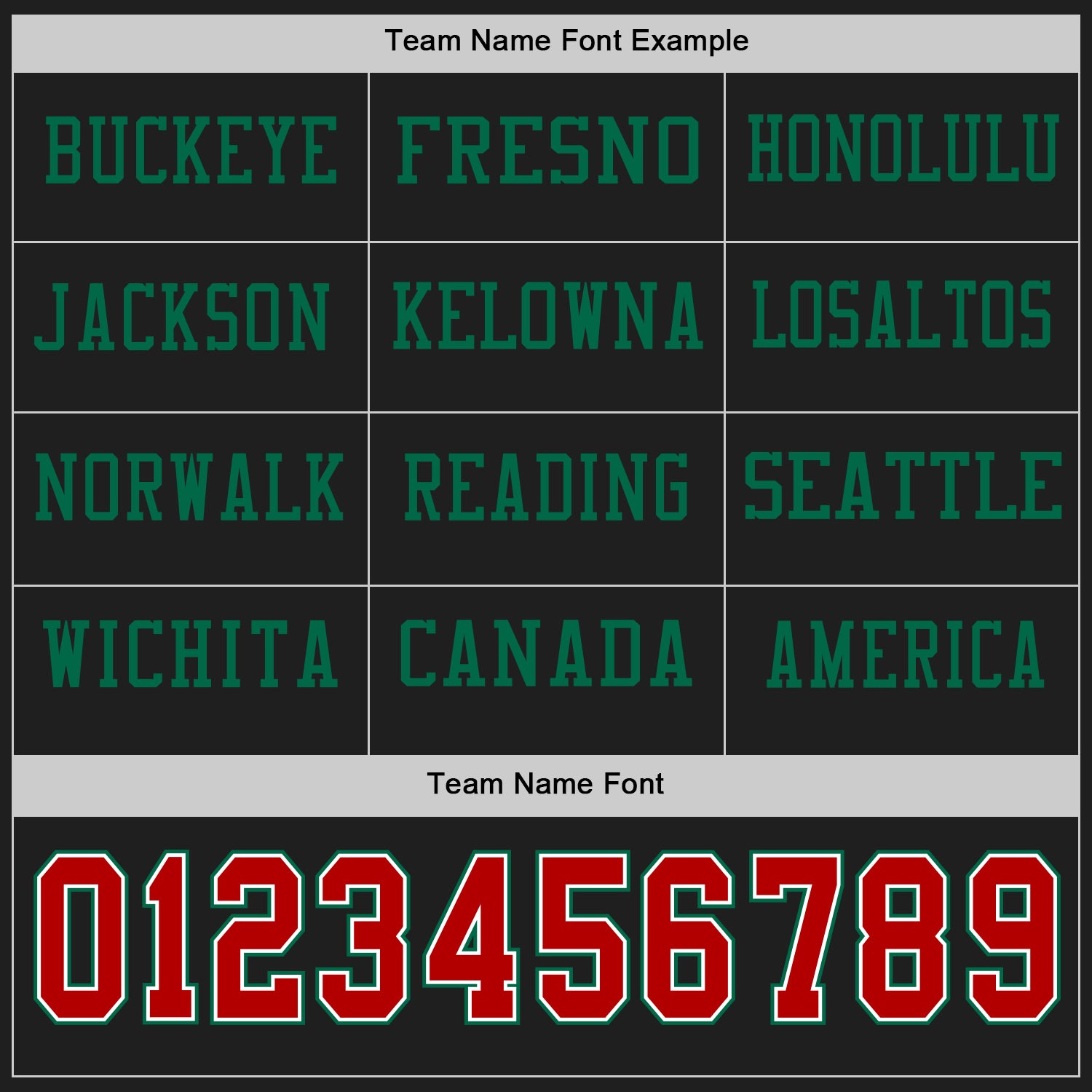 Custom Black Red White-Kelly Green Long Sleeve Authentic Football Jersey view 3