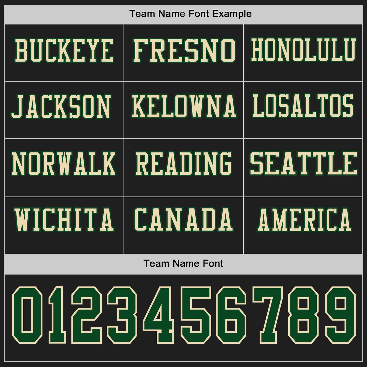 Custom Black Green-Cream Long Sleeve Authentic Football Jersey view 3