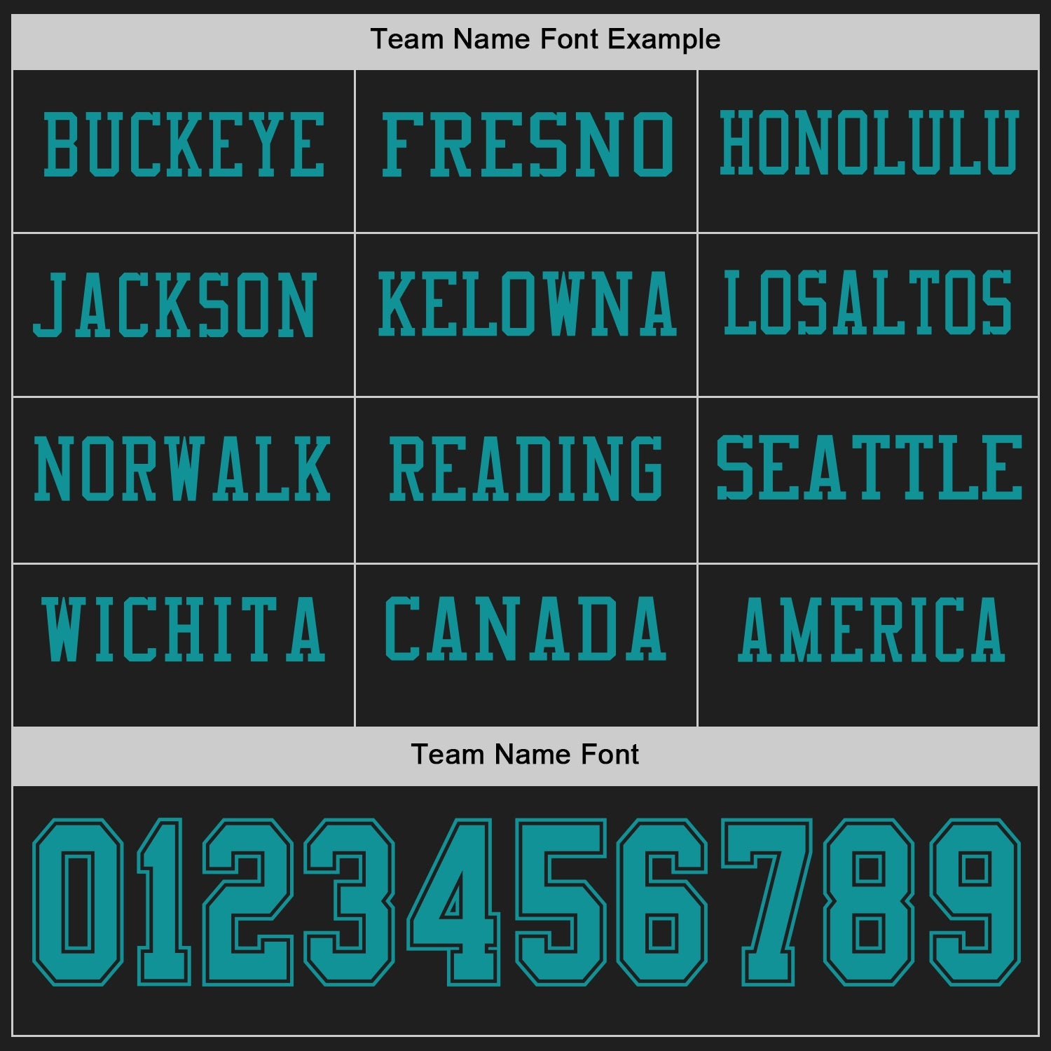 Custom Black Teal Long Sleeve Authentic Football Jersey view 3