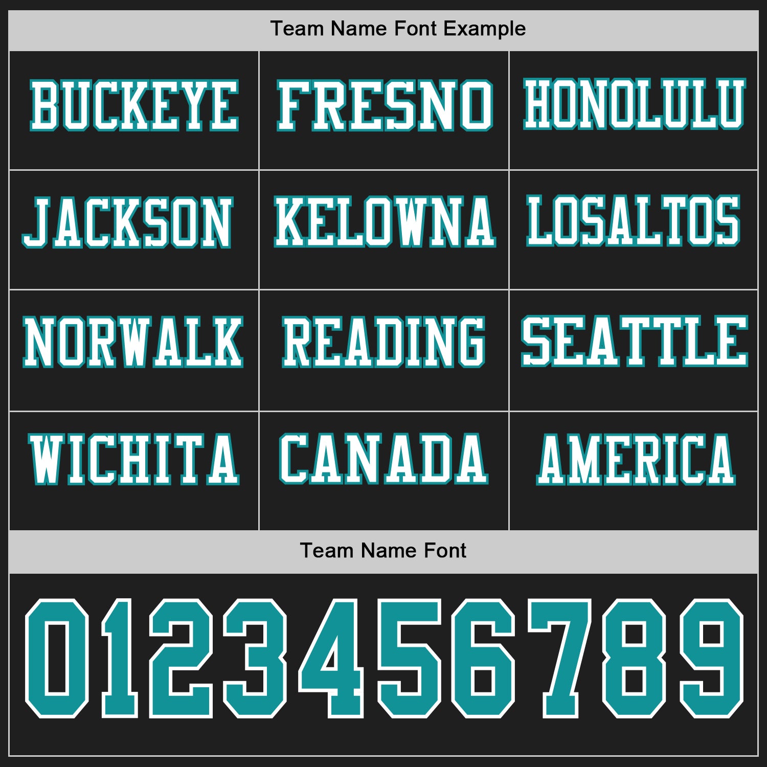 Custom Black Teal-White Long Sleeve Authentic Football Jersey view 3