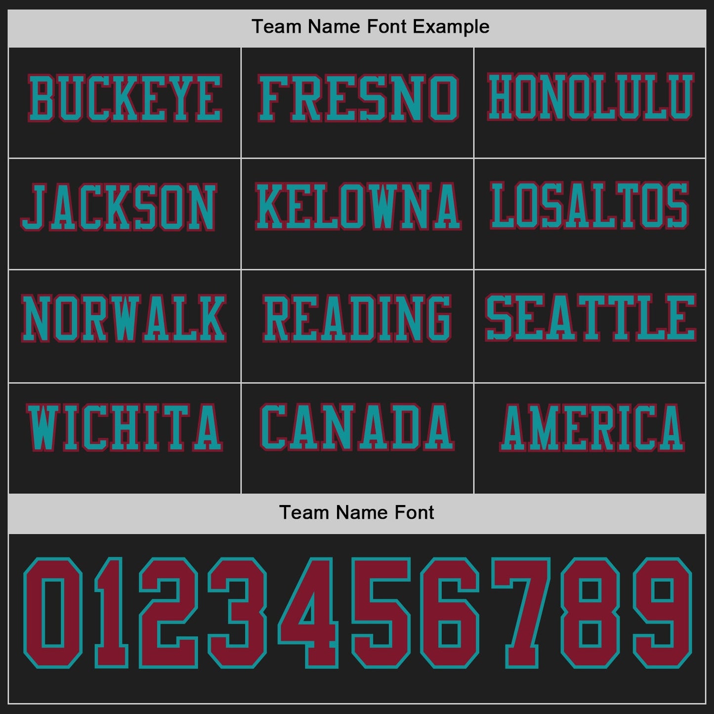 Custom Black Crimson-Teal Long Sleeve Authentic Football Jersey view 3