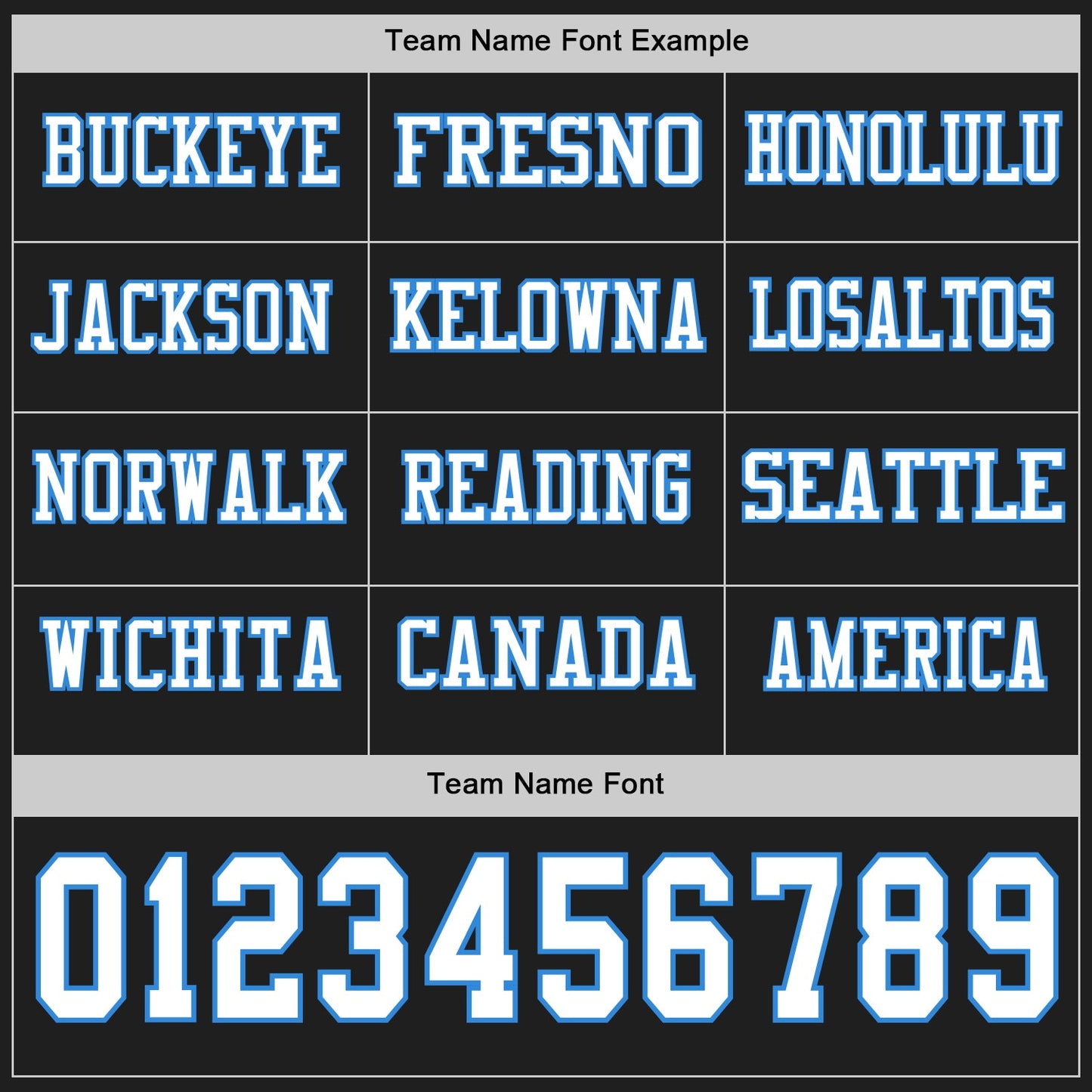 Custom Black White-Powder Blue Long Sleeve Authentic Football Jersey view 3