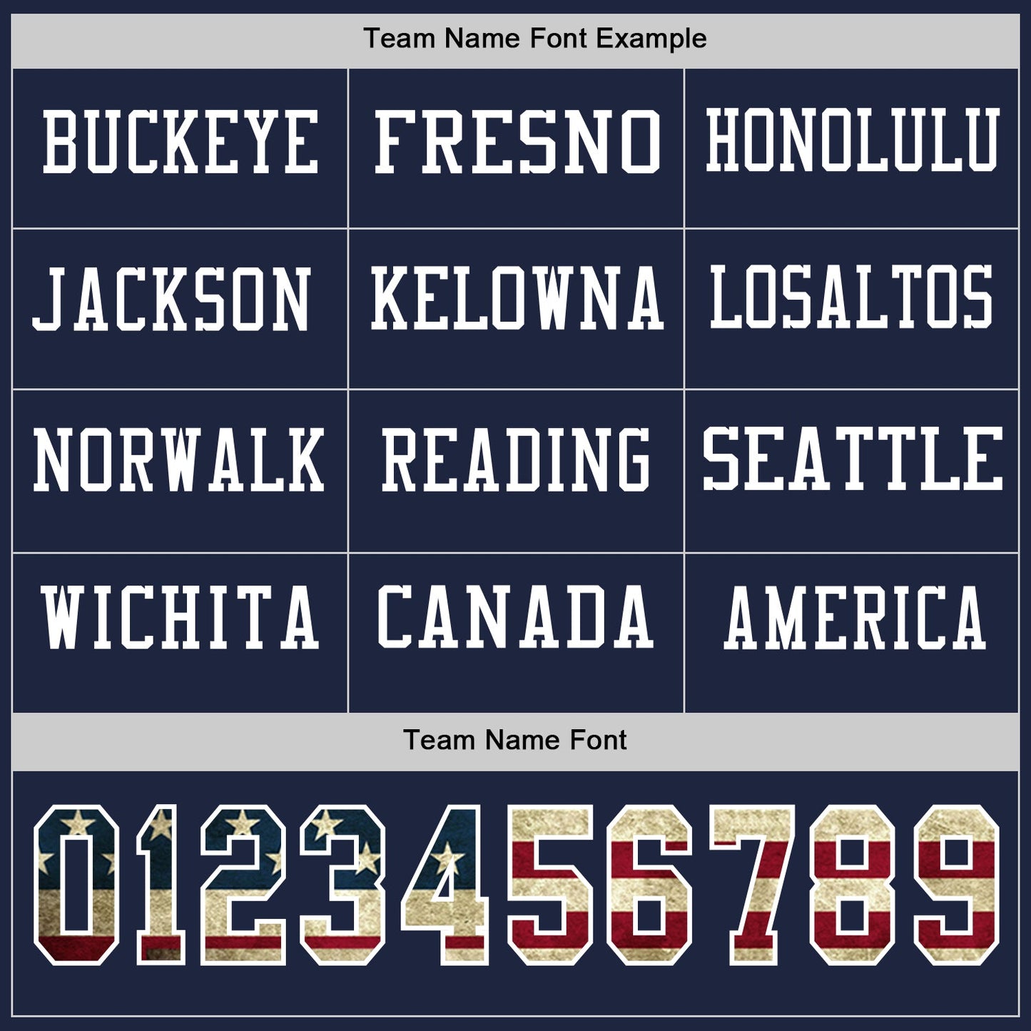Custom Navy Vintage USA Flag-White Long Sleeve Authentic Football Jersey view 3
