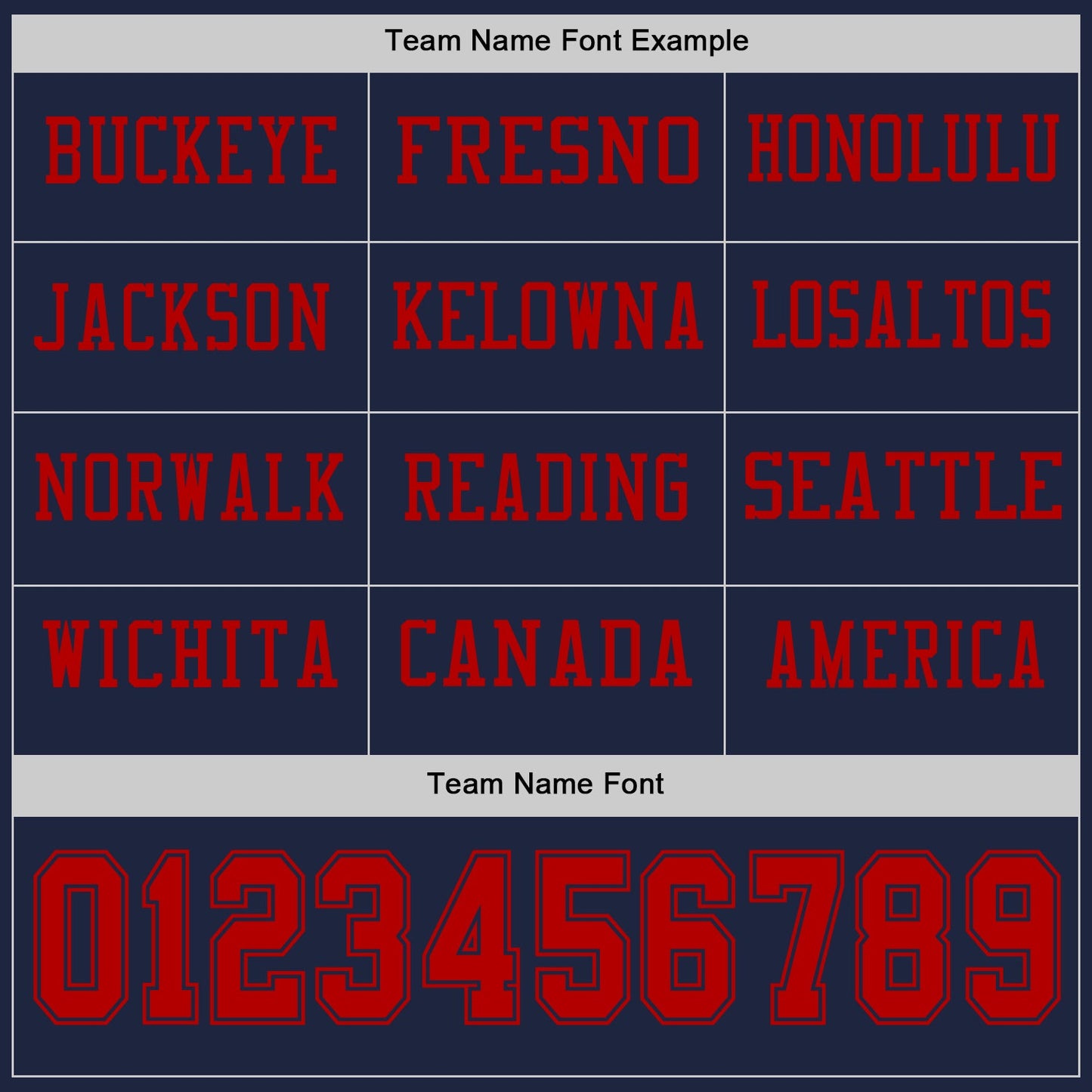 Custom Navy Red Long Sleeve Authentic Football Jersey view 3