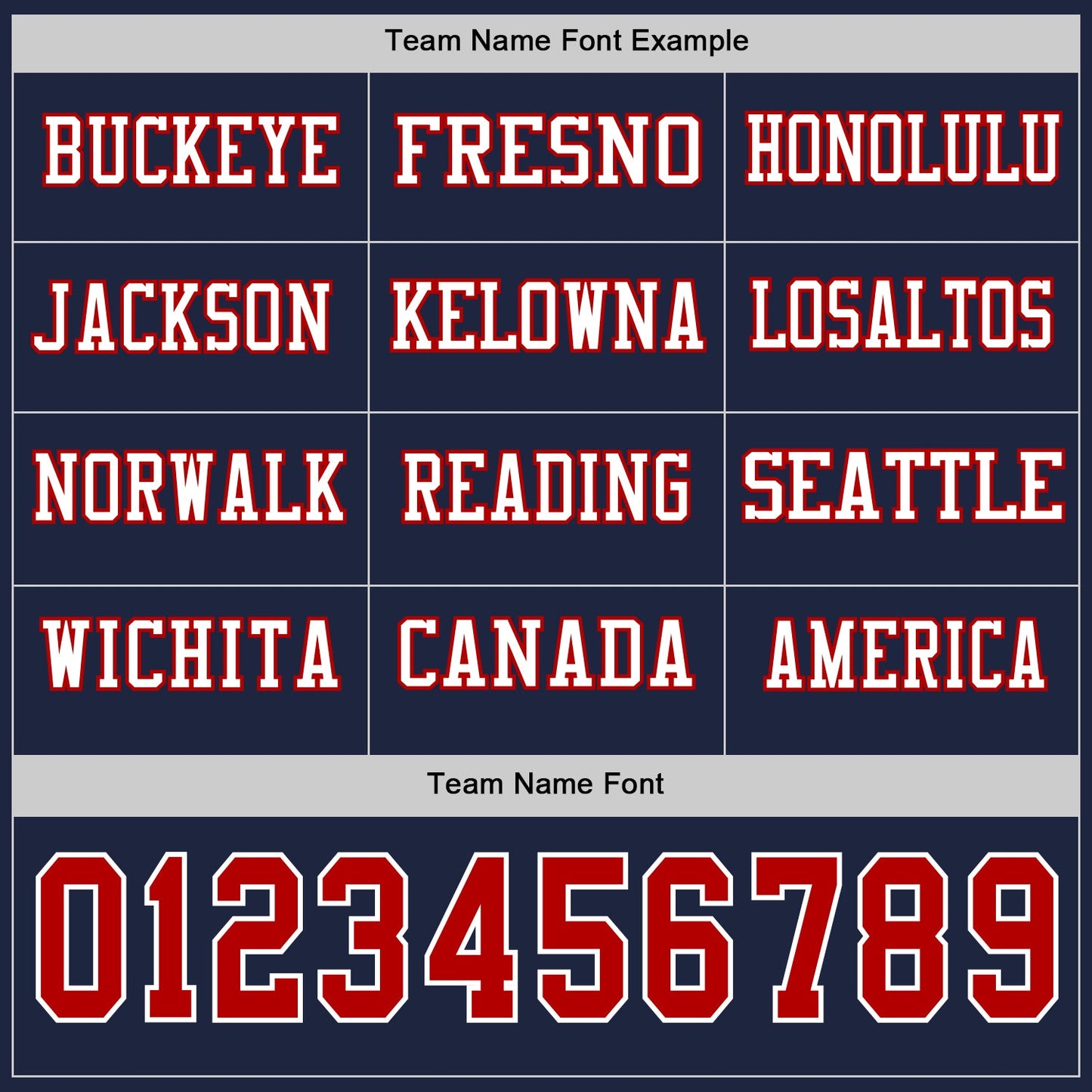 Custom Navy Red-White Long Sleeve Authentic Football Jersey view 3