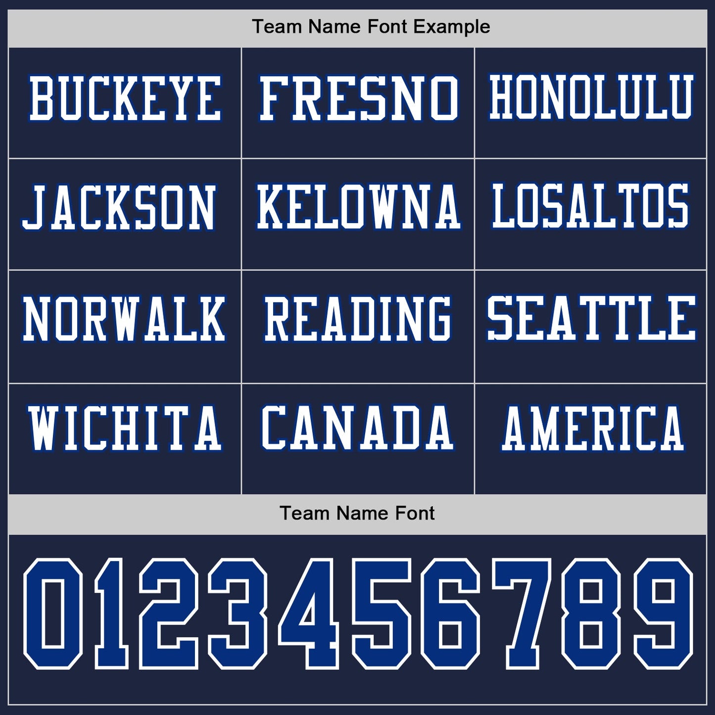 Custom Navy Royal-White Long Sleeve Authentic Football Jersey view 3