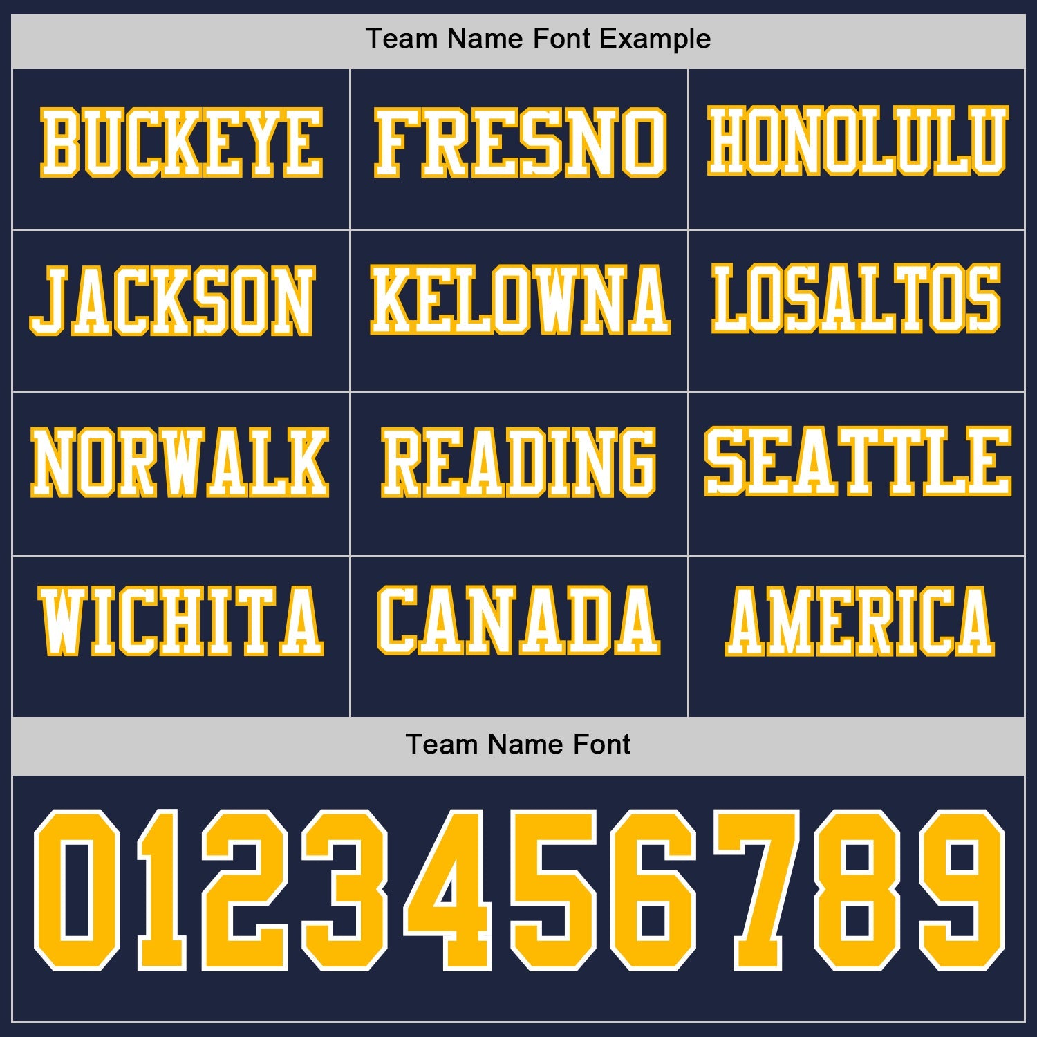 Custom Navy Gold-White Long Sleeve Authentic Football Jersey view 3