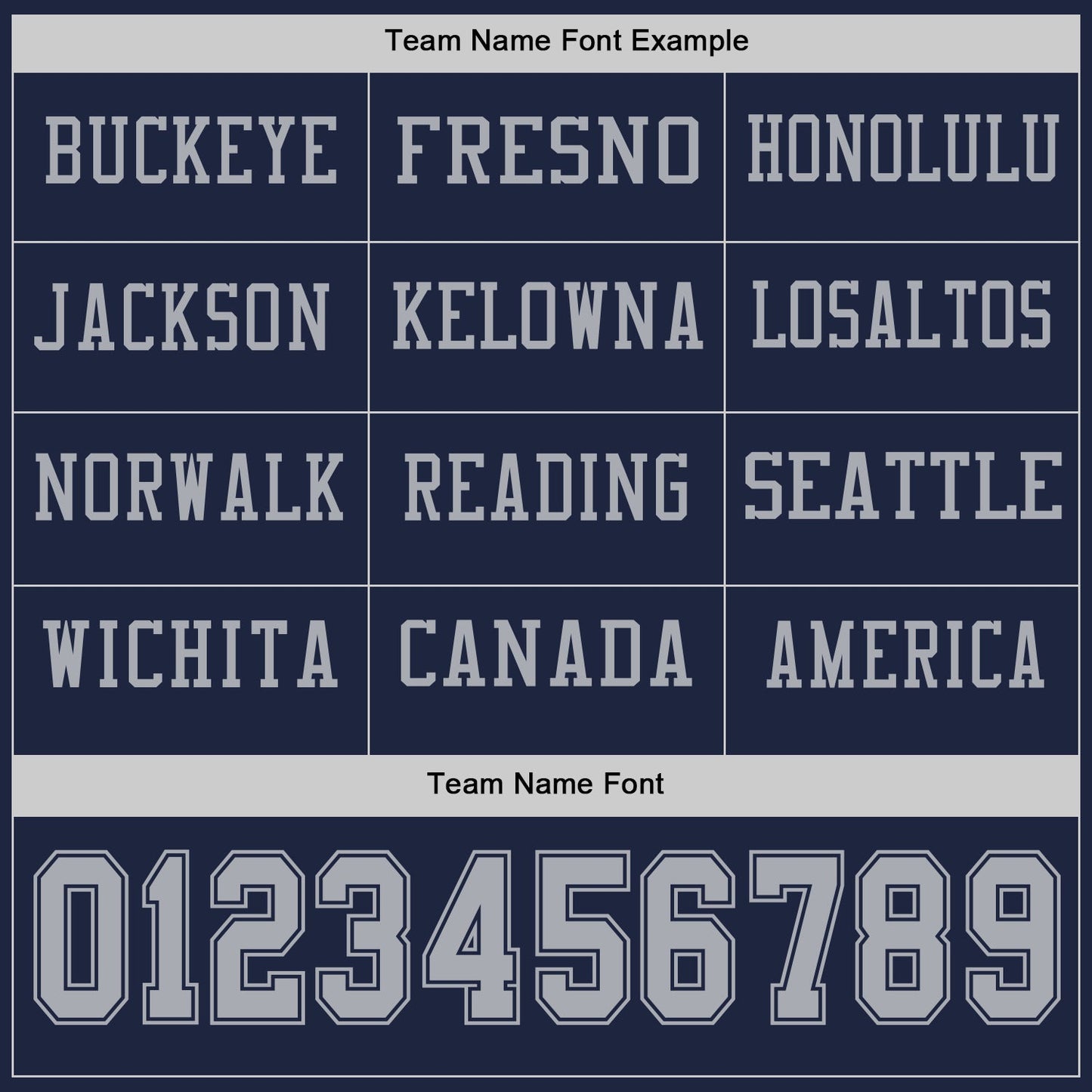 Custom Navy Gray Long Sleeve Authentic Football Jersey view 3