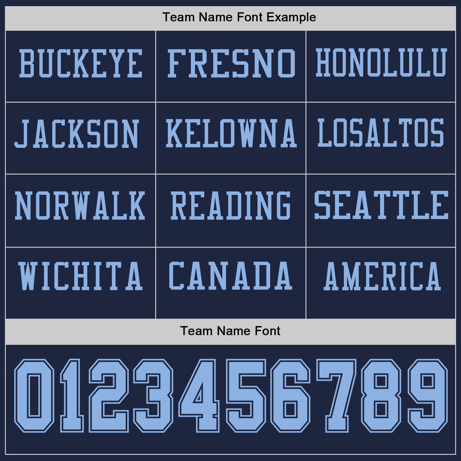 Custom Navy Light Blue Long Sleeve Authentic Football Jersey view 3