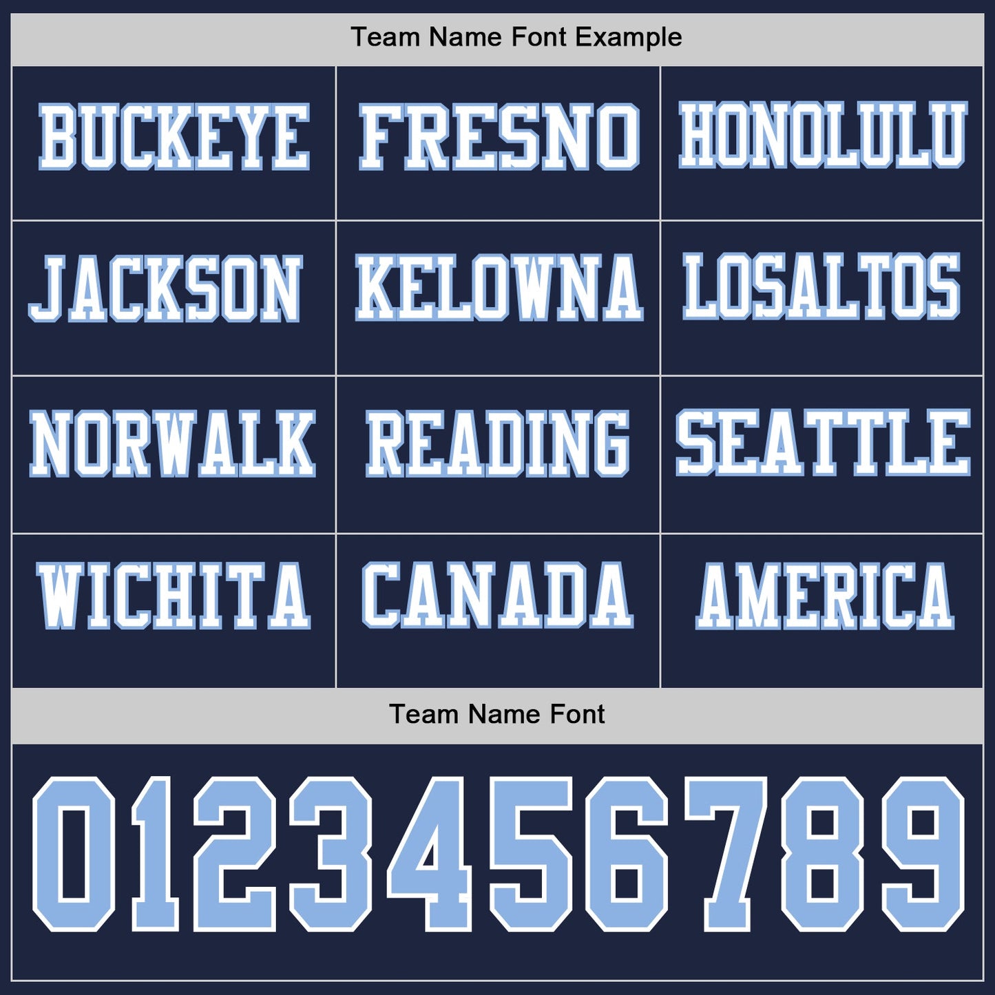 Custom Navy Light Blue-White Long Sleeve Authentic Football Jersey view 3