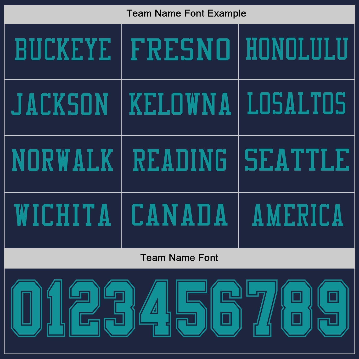 Custom Navy Teal Long Sleeve Authentic Football Jersey view 3