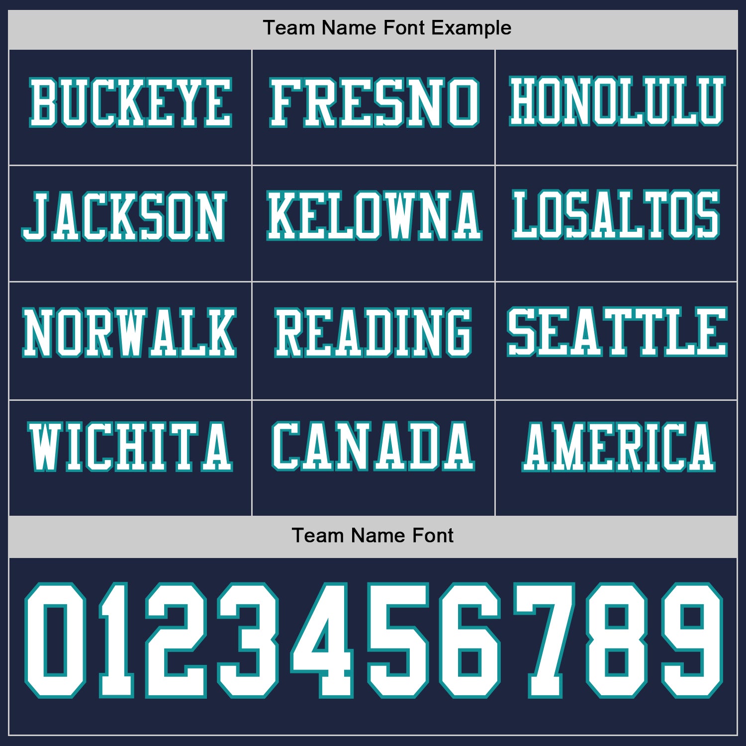 Custom Navy White-Teal Long Sleeve Authentic Football Jersey view 3