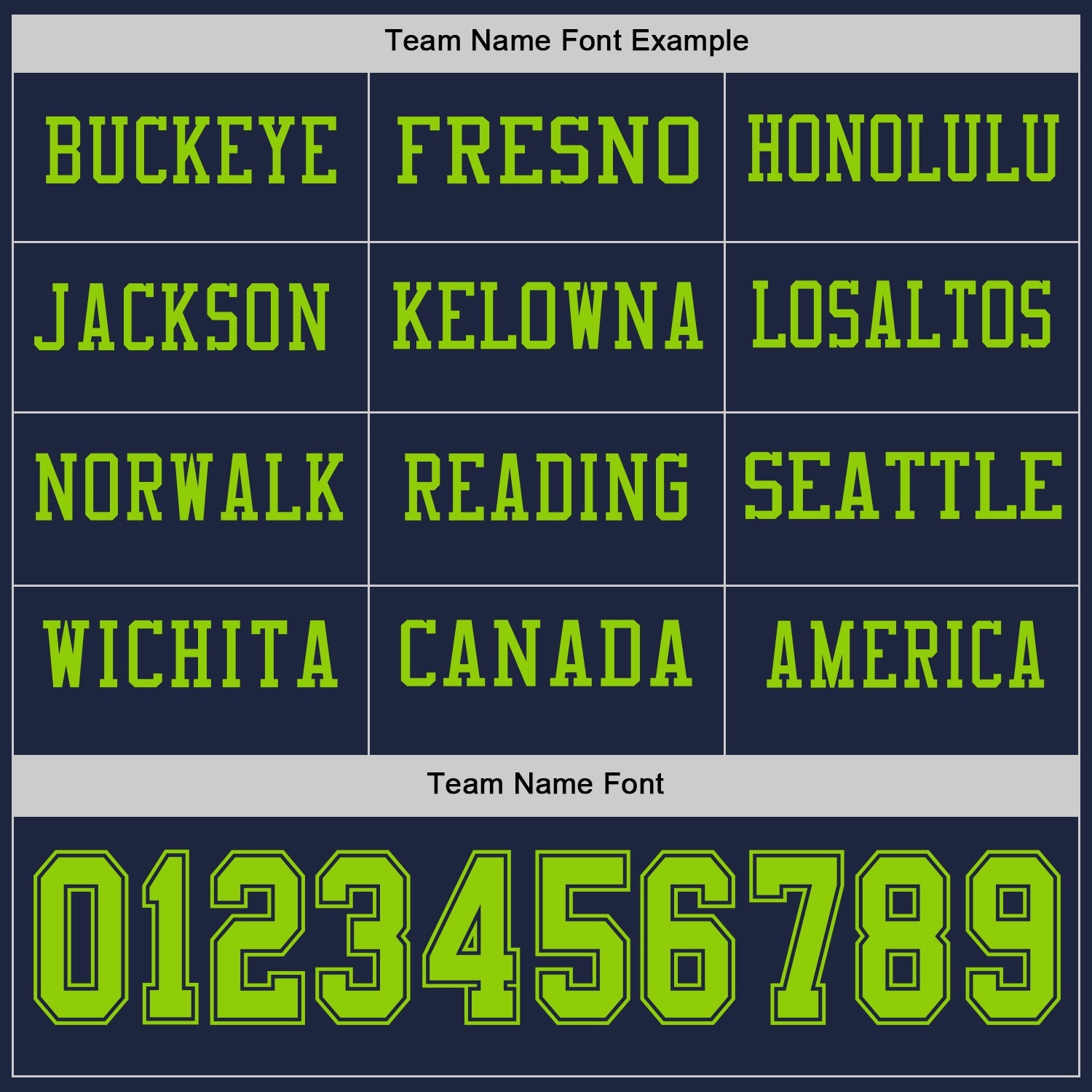 Custom Navy Neon Green Long Sleeve Authentic Football Jersey view 3
