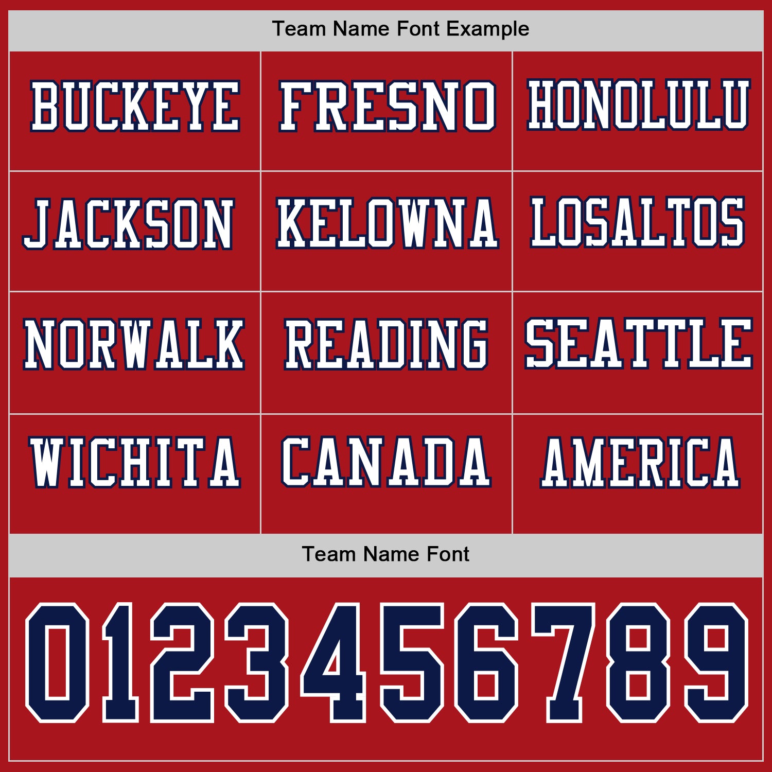Custom Red Navy-White Long Sleeve Authentic Football Jersey view 3