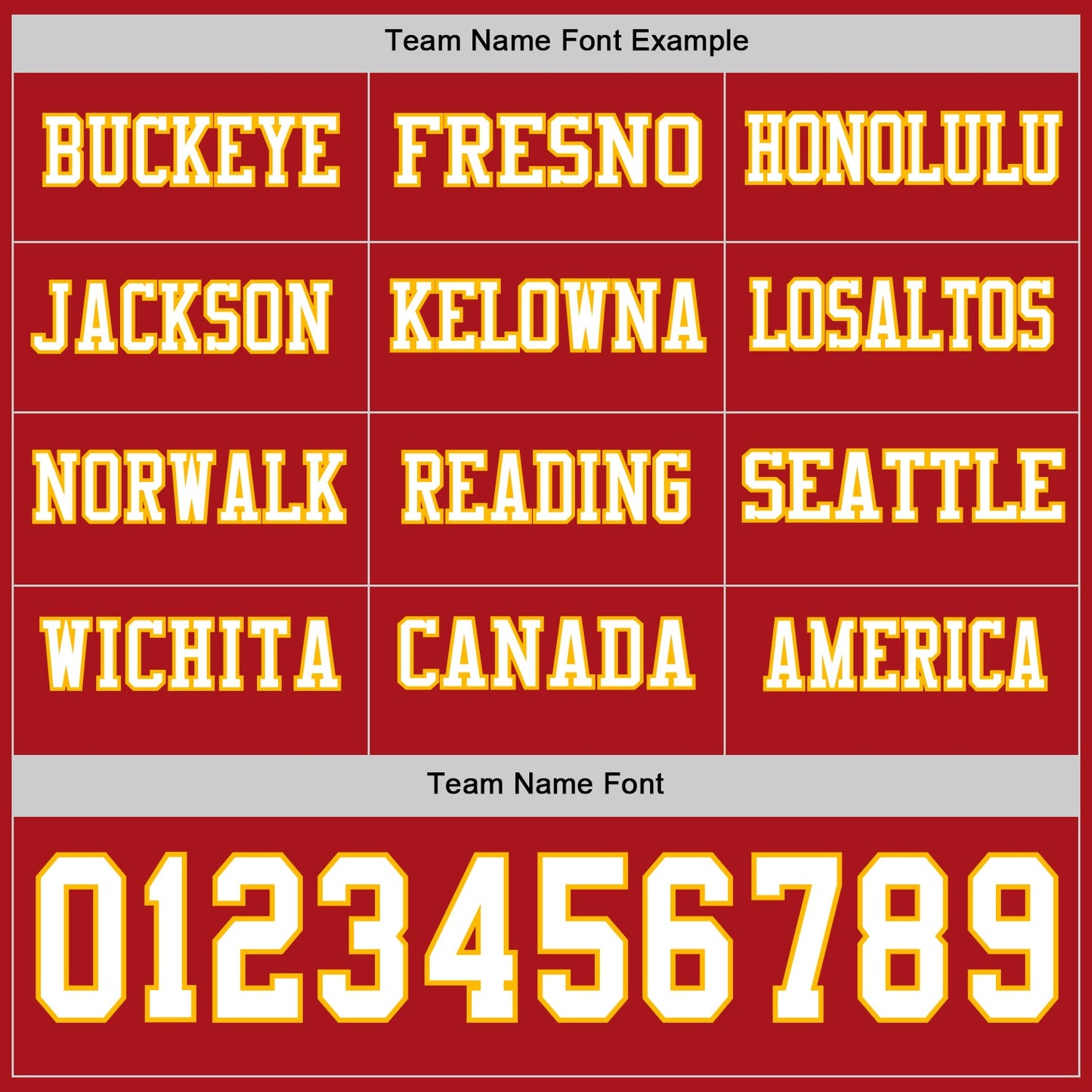 Custom Red White-Gold Long Sleeve Authentic Football Jersey view 3