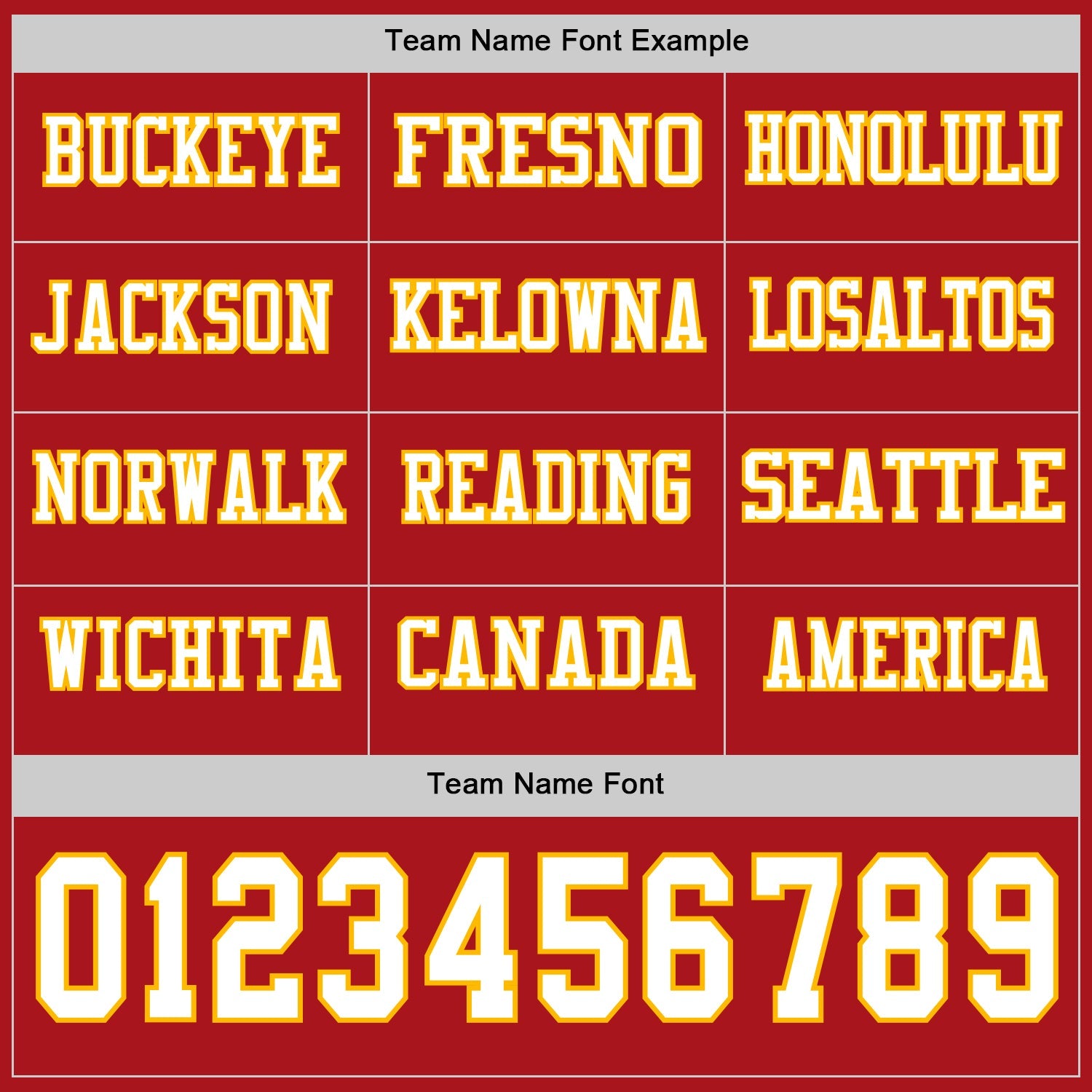 Custom Red White-Gold Long Sleeve Authentic Football Jersey view 3