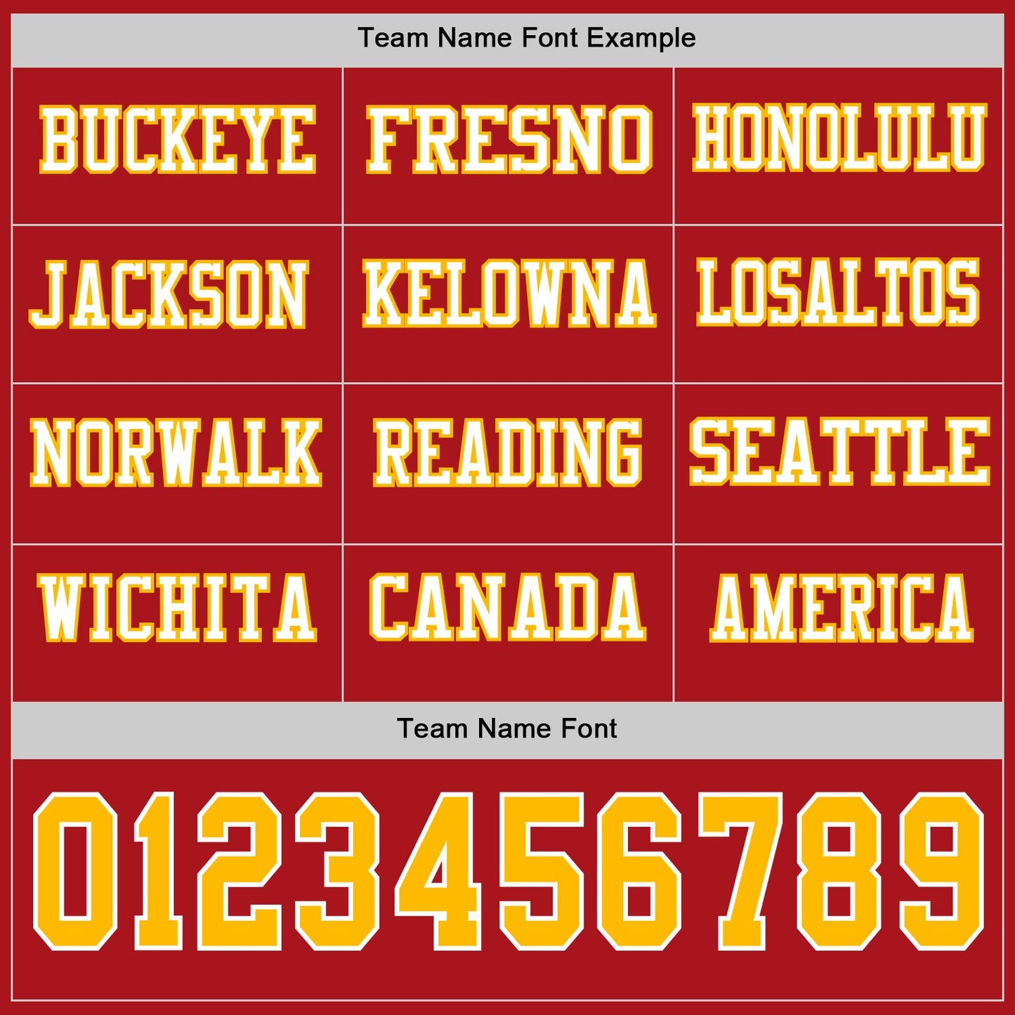 Custom Red Gold-White Long Sleeve Authentic Football Jersey view 3