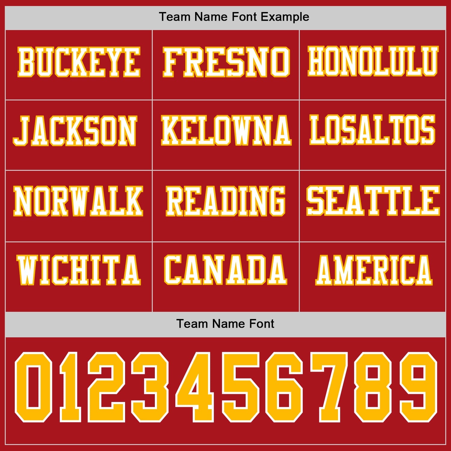 Custom Red Gold-White Long Sleeve Authentic Football Jersey view 3