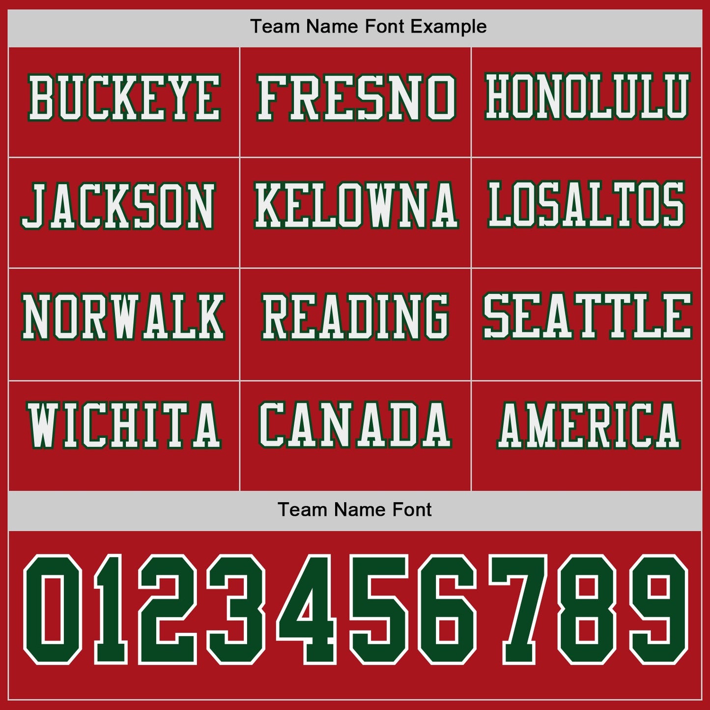 Custom Red Green-White Long Sleeve Authentic Football Jersey view 3
