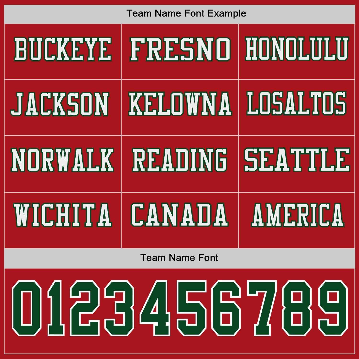 Custom Red Green-White Long Sleeve Authentic Football Jersey view 3
