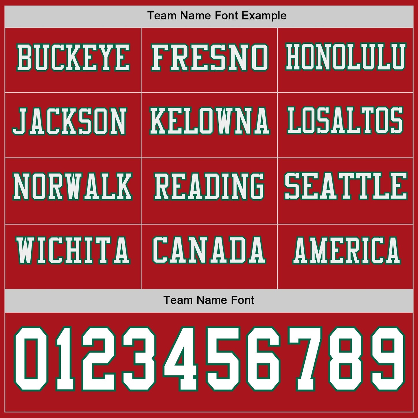 Custom Red White-Kelly Green Long Sleeve Authentic Football Jersey view 3