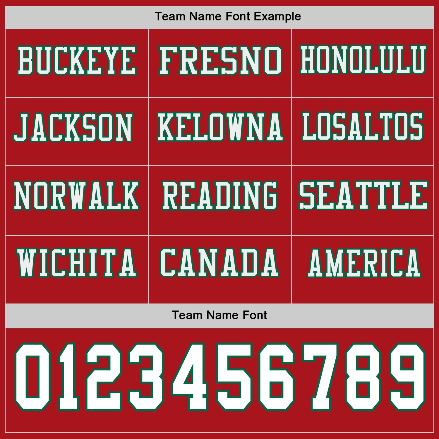 Custom Red White-Kelly Green Long Sleeve Authentic Football Jersey view 3