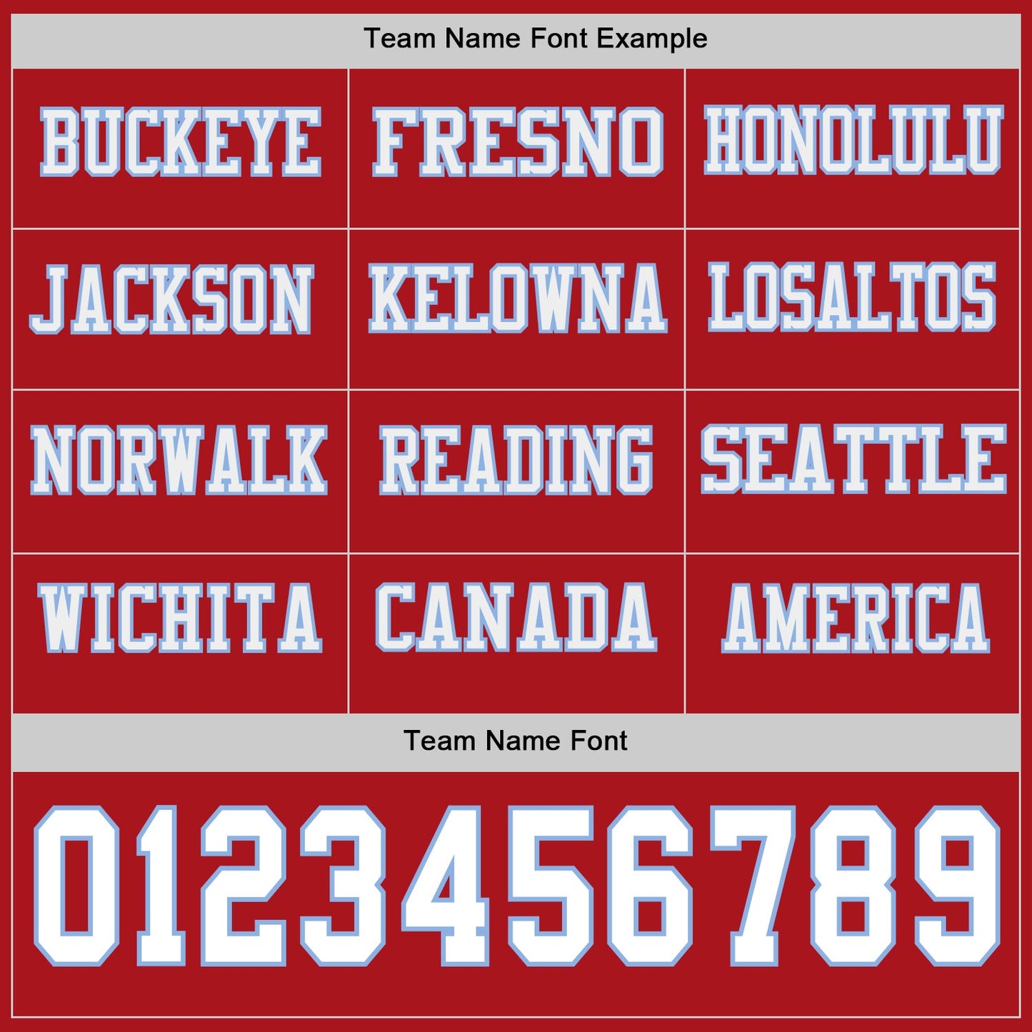 Custom Red White-Light Blue Long Sleeve Authentic Football Jersey view 3