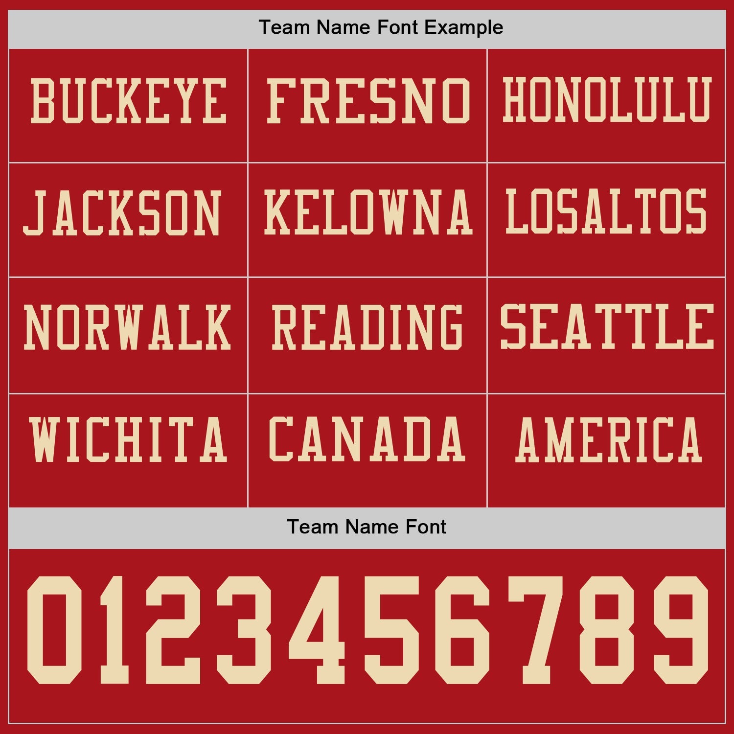 Custom Red Cream Long Sleeve Authentic Football Jersey view 3